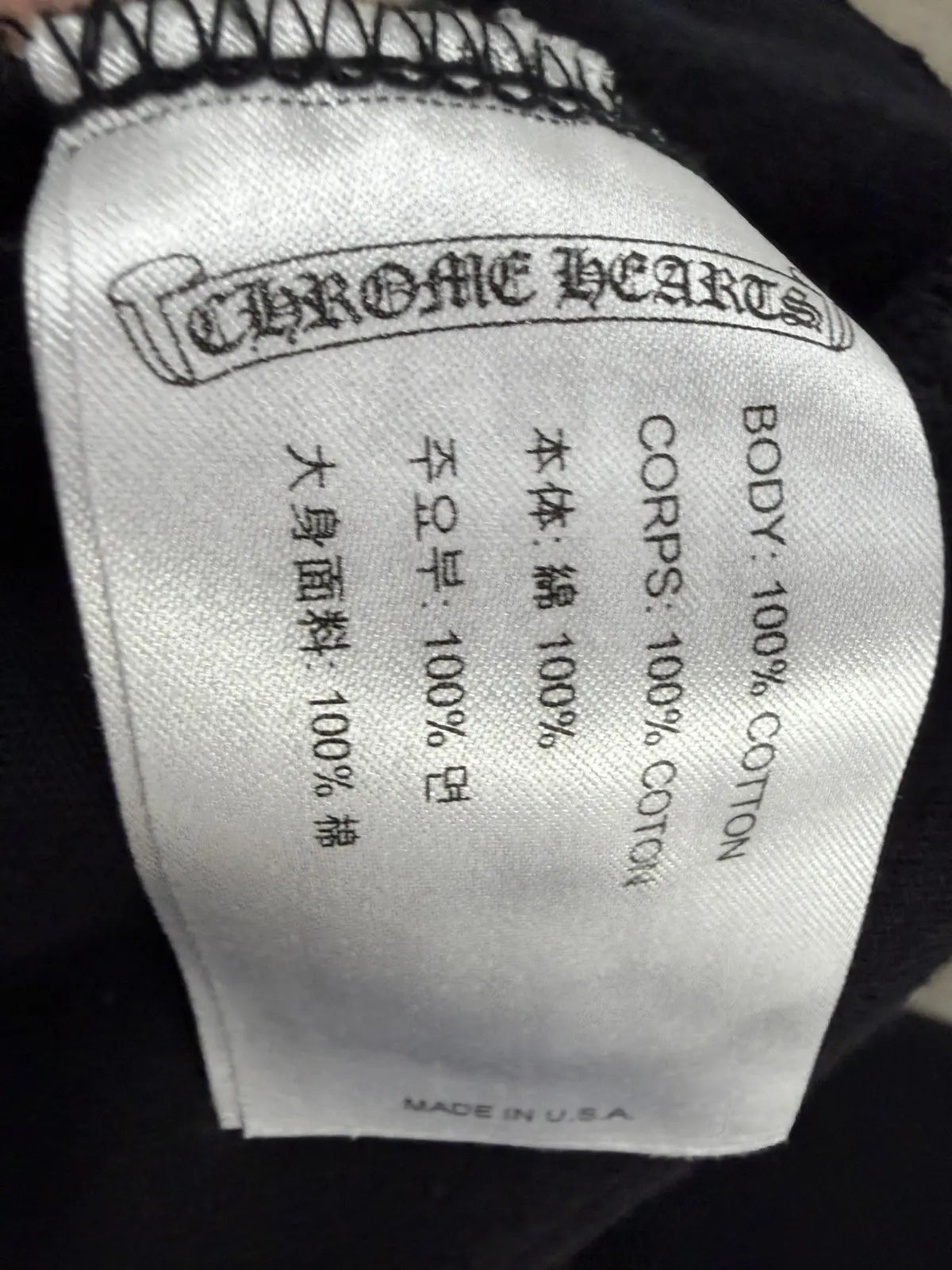 Chrome Hearts FOTI Zodiac T-Shirt Black