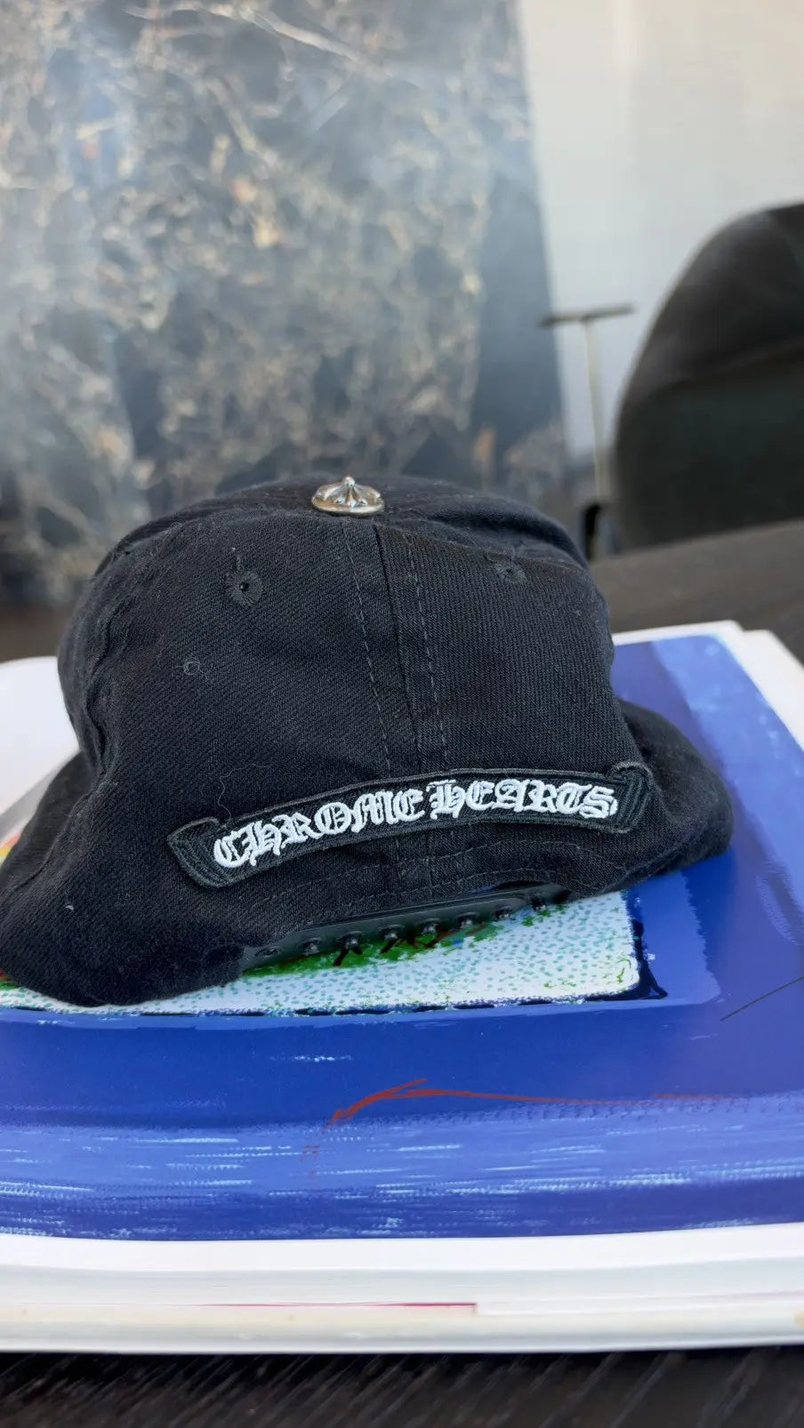 Chrome Hearts Horseshoe Cross Baseball Hat Chrome Hearts