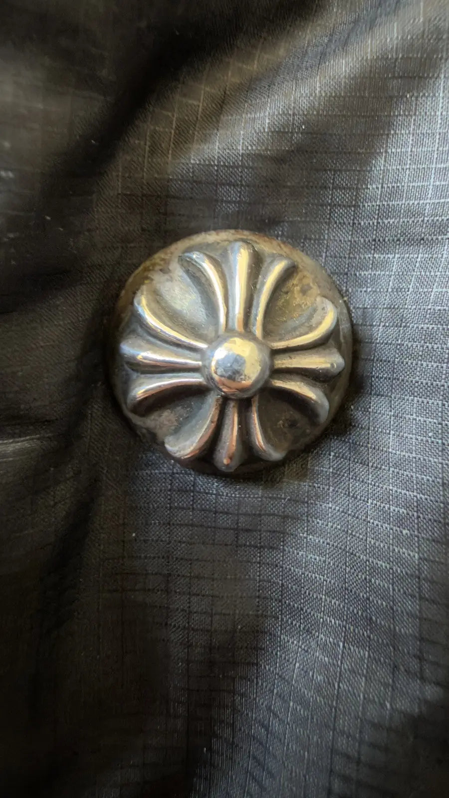 Chrome Hearts Black Puffer Jacket