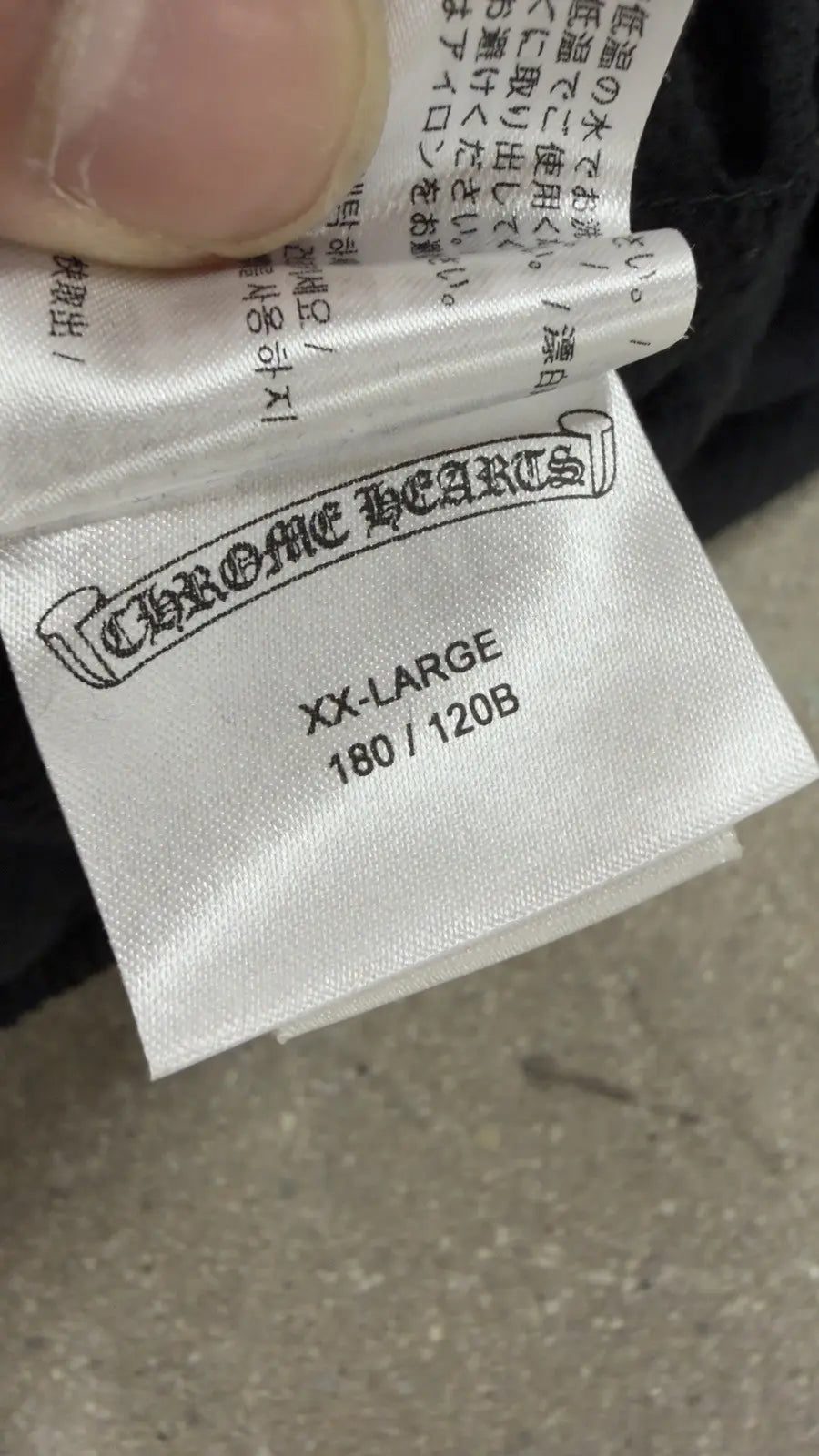 Chrome Hearts T Logo FU Shoulder Zip Up Hoodie
