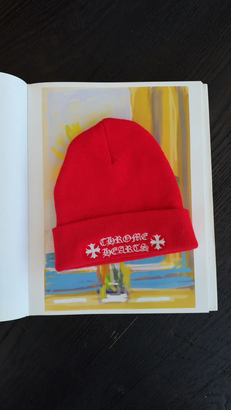Chrome Hearts Embroidered Logo Beanie Chrome Hearts