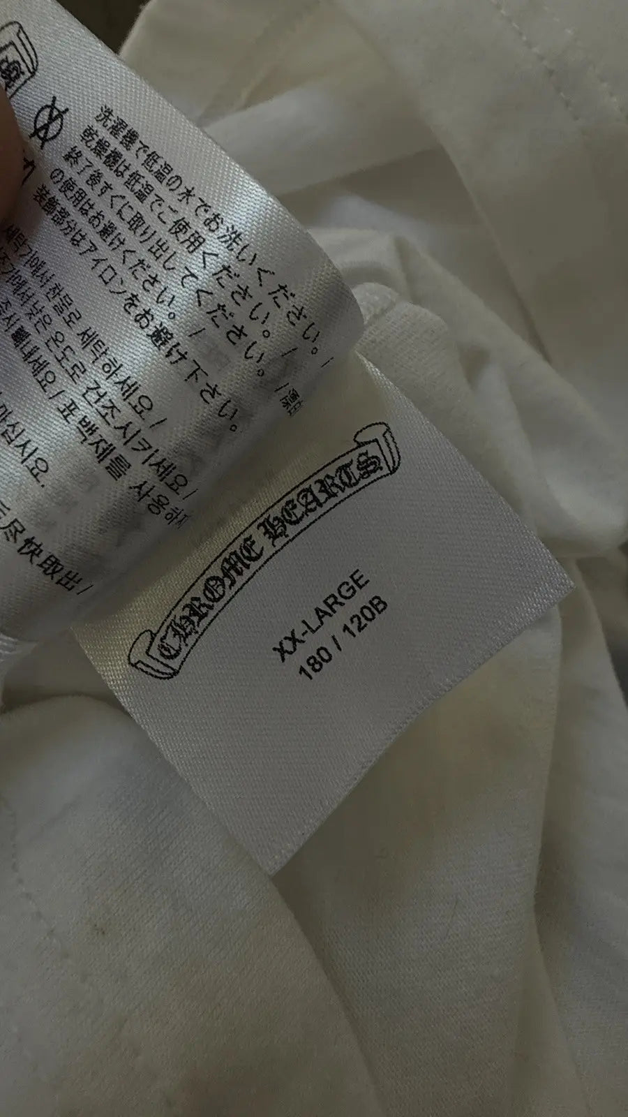 Chrome Hearts Tee White Multi Logo