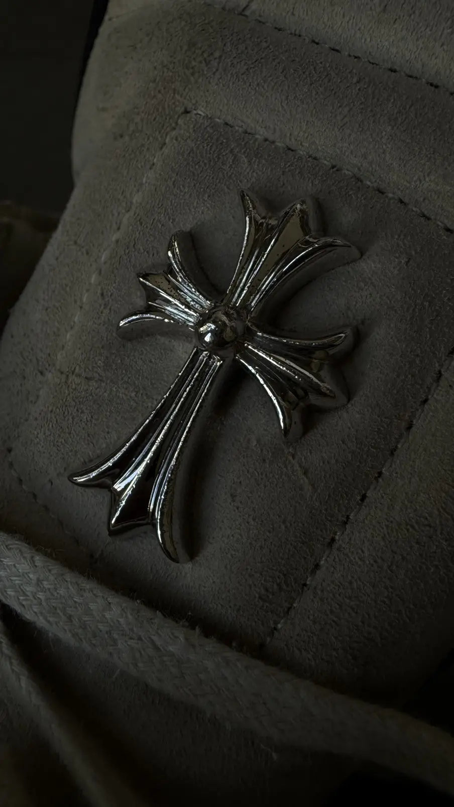Chrome Hearts Rick Owens Geobasket Cream