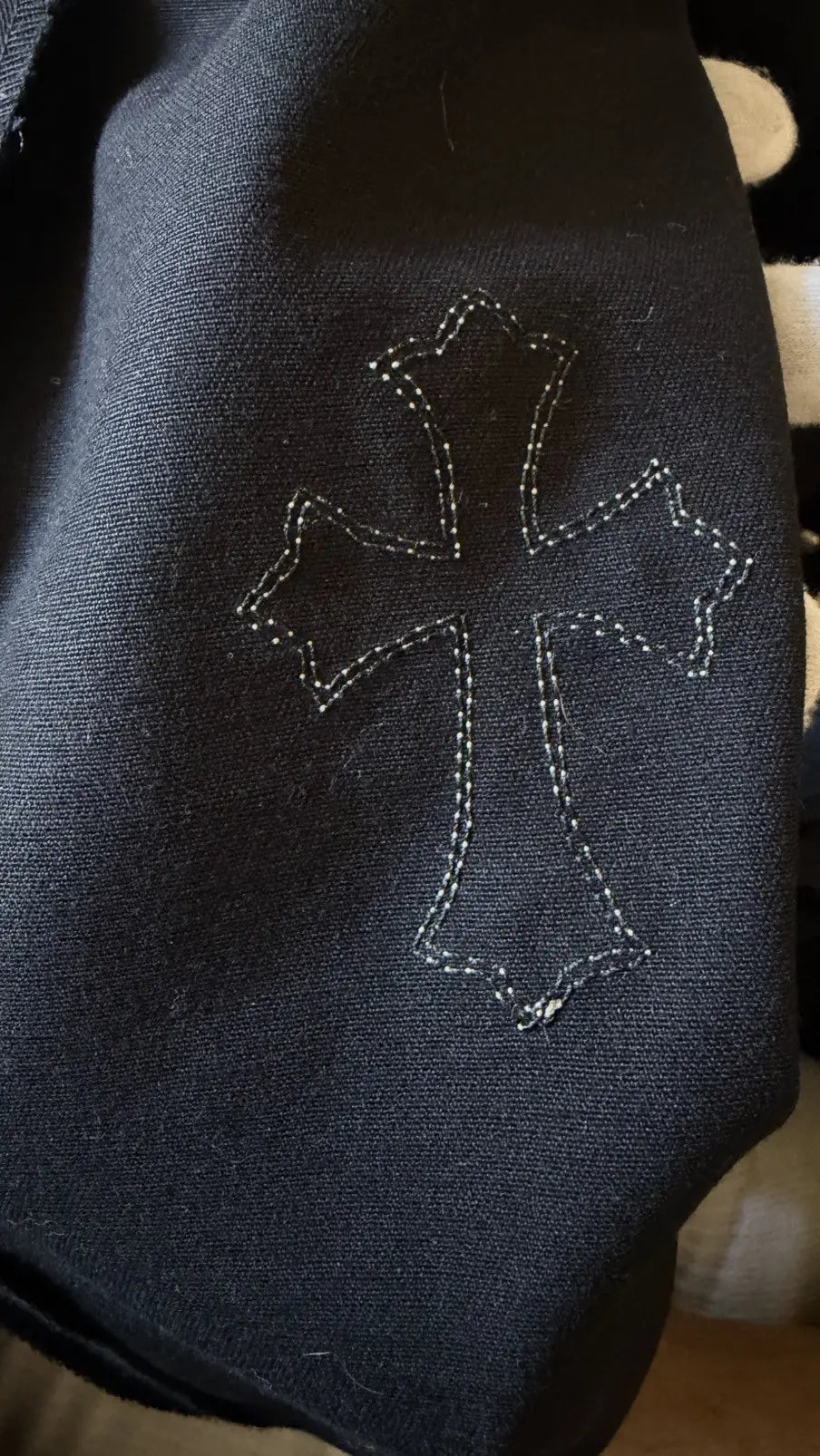 Chrome Hearts Cross Patch Jeans