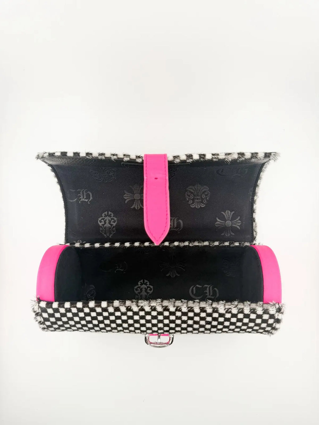 Chrome Hearts Cemetery Cross Patch Watch Roll