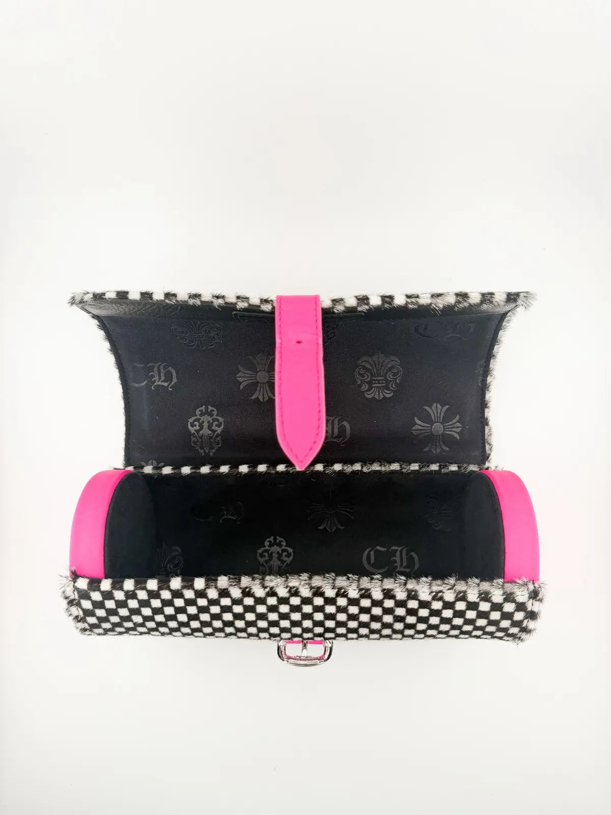 Chrome Hearts Cemetery Cross Patch Watch Roll