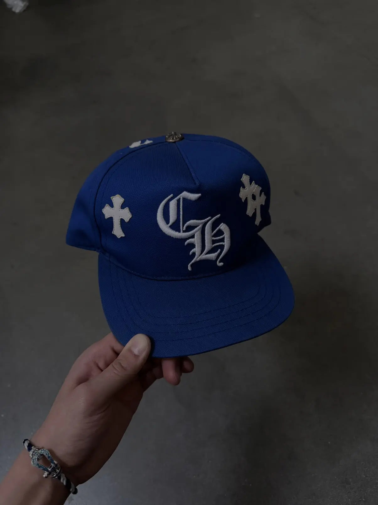 Chrome Hearts Cross Patch CH Baseball Cap