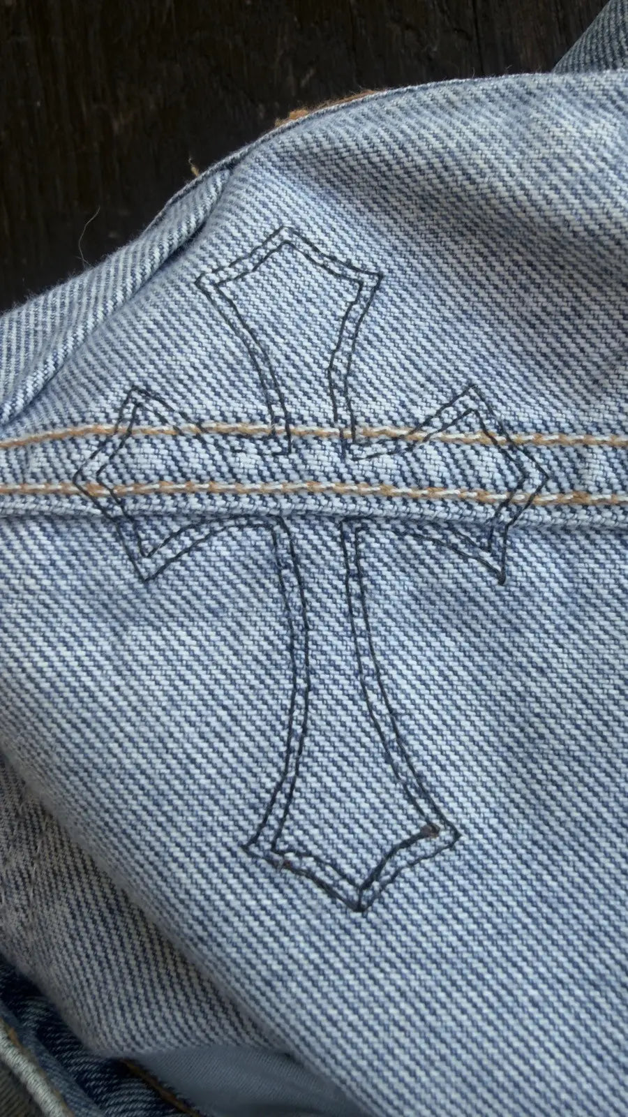 Chrome Hearts x Levi's Cross Patch Jeans Size 33 Chrome Hearts