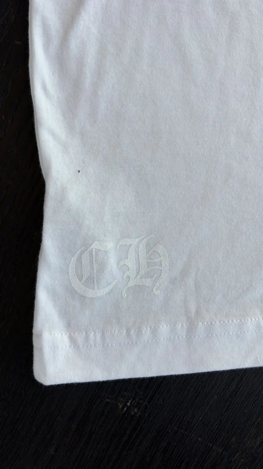 Chrome Hearts Horseshoe Logo Graphic T-Shirt Size M Chrome Hearts