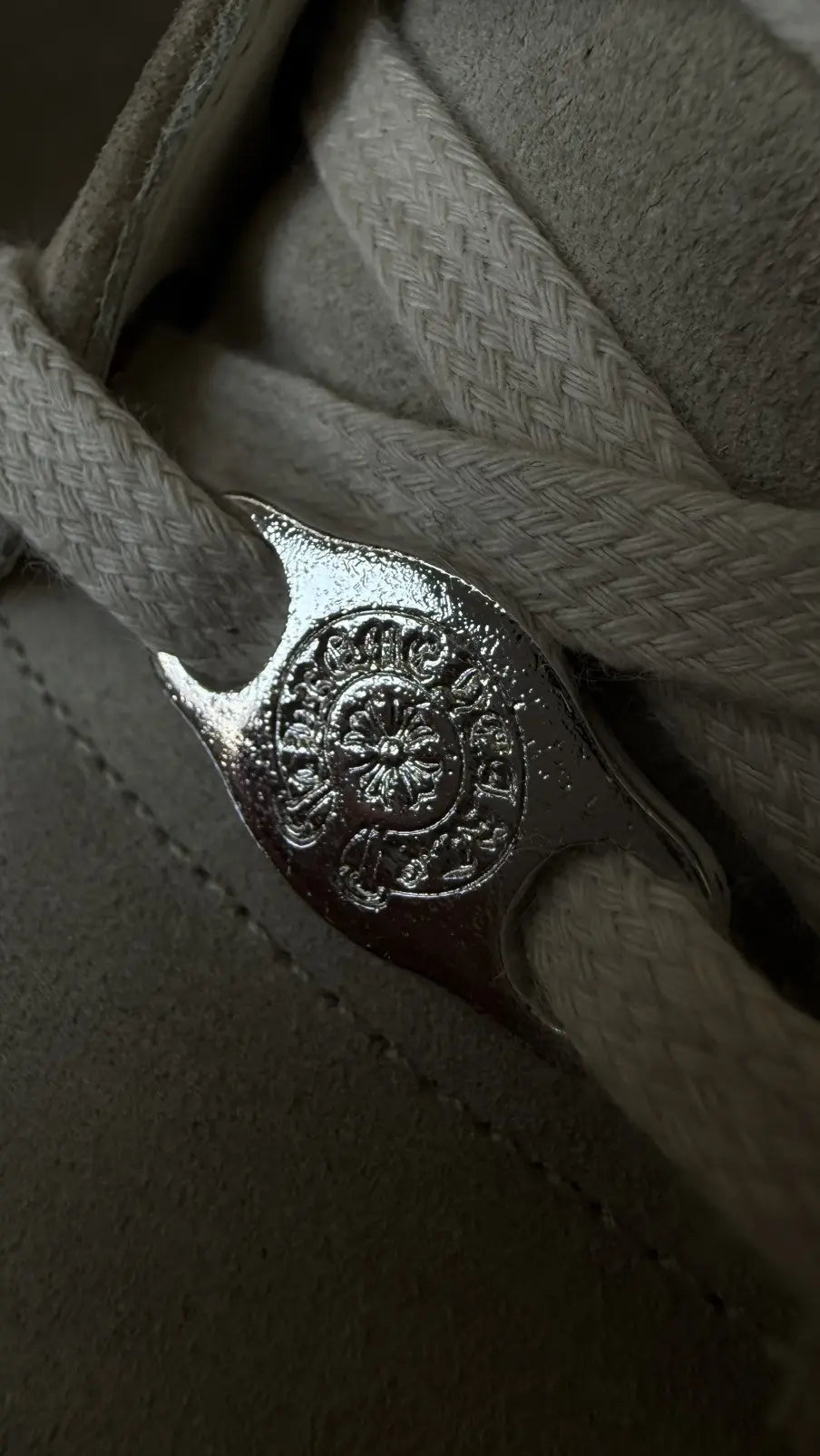 Chrome Hearts Rick Owens Geobasket Cream