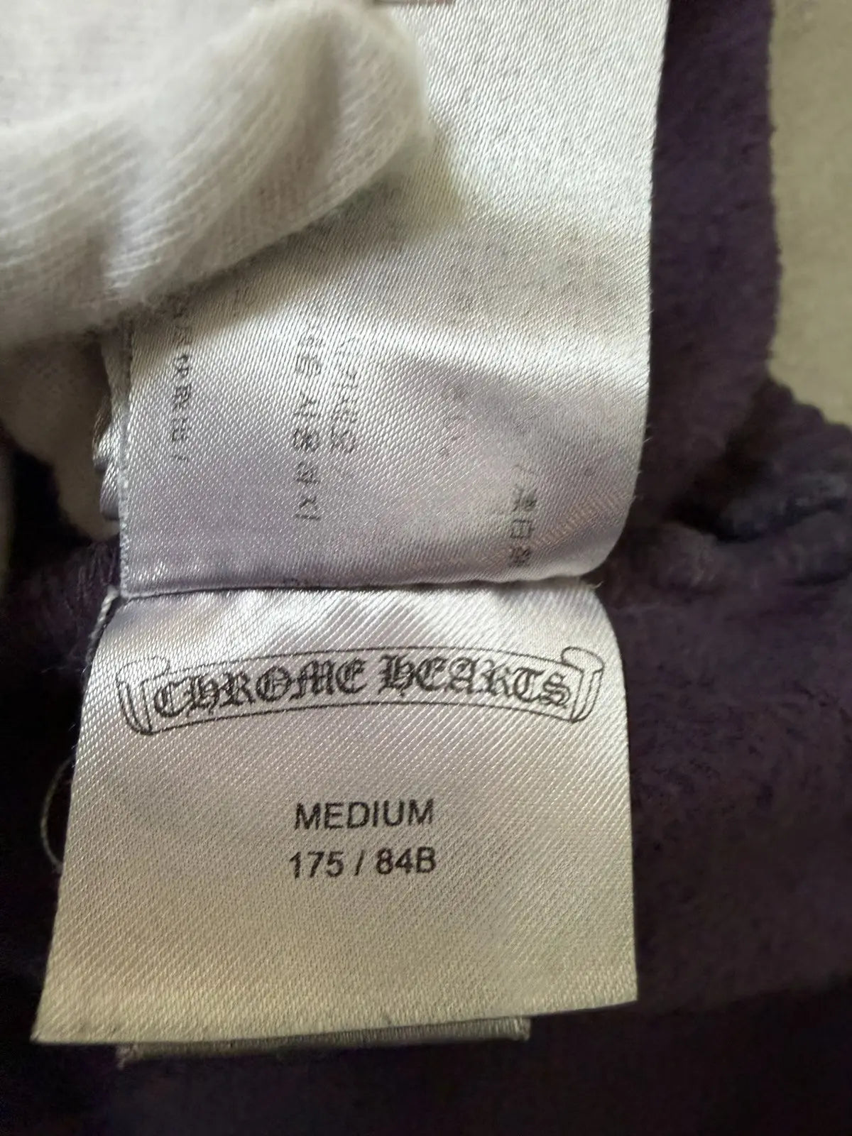 Chrome Hearts Deadly Doll Sweat Pants Purple