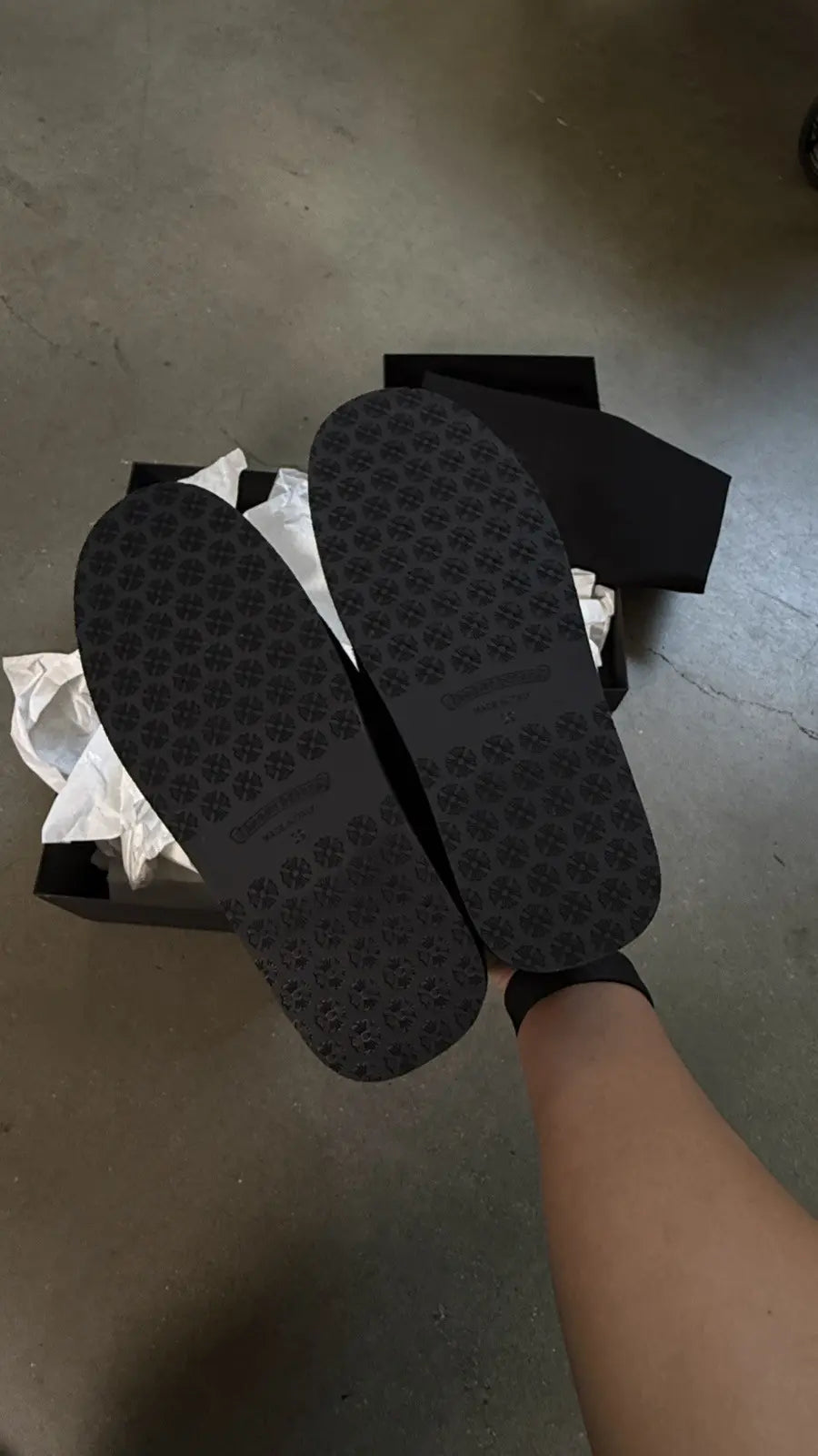Chrome Hearts Loafers Corduroy Dagger Black