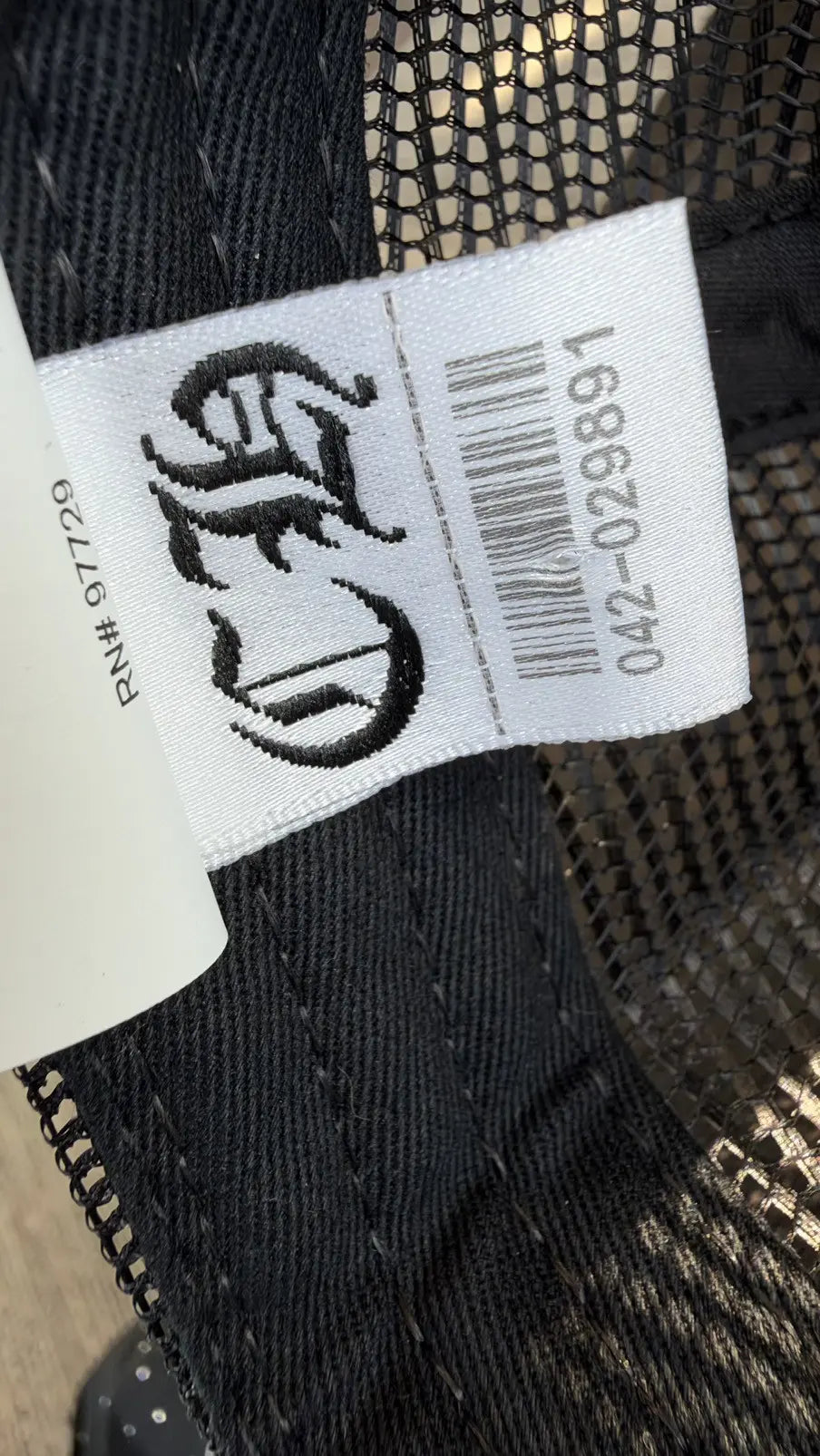 Chrome Hearts "FUCK" Leather Patch Trucker Hat Chrome Hearts
