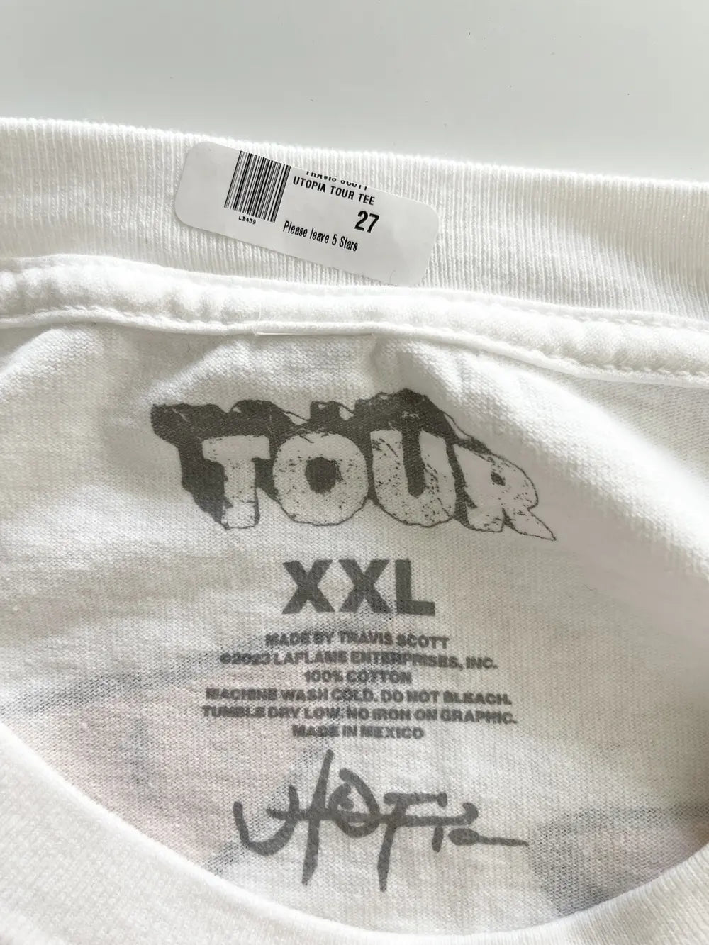 Travis Scott Utopia Circus Maximus Skitzo Tour Tee