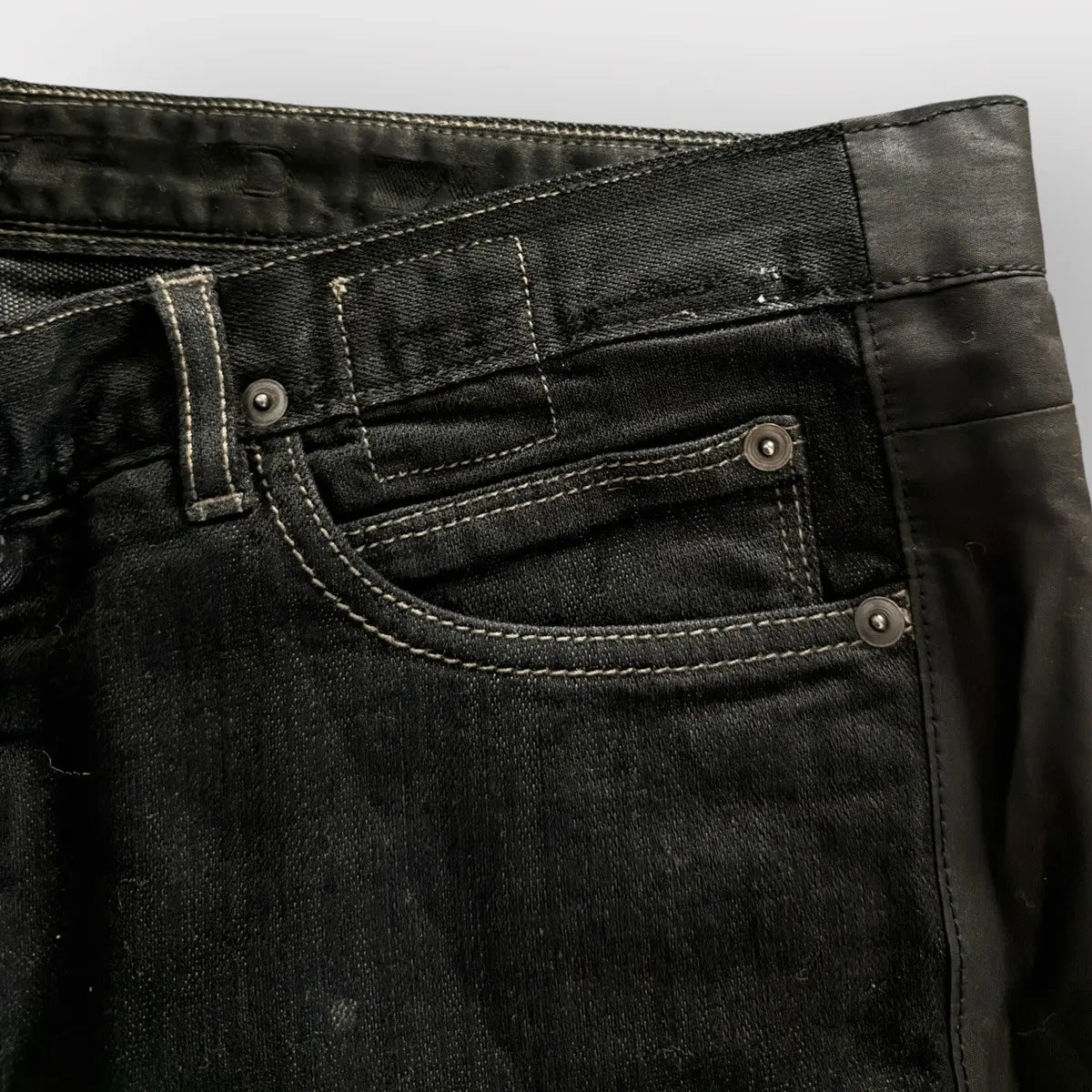 Rick Owens DRKSHDW Flared Denim Jeans Black