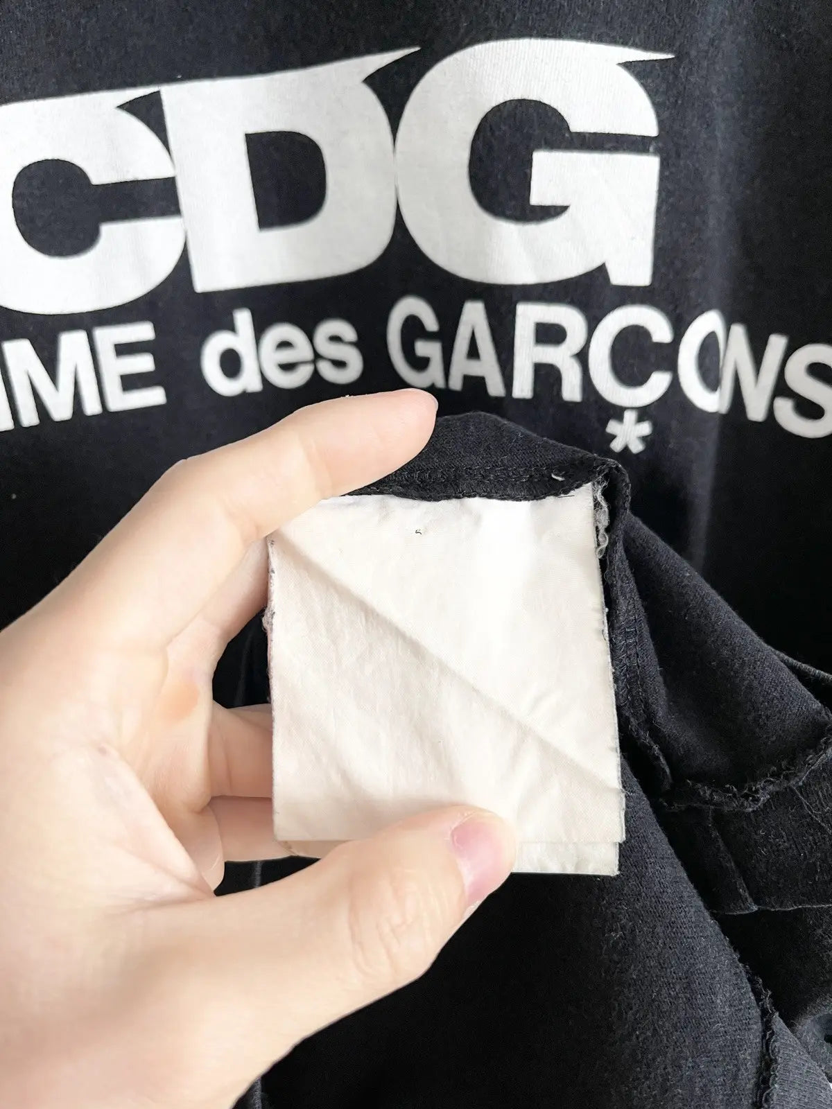 2010s Comme Des Garçons CDG Logo Tee