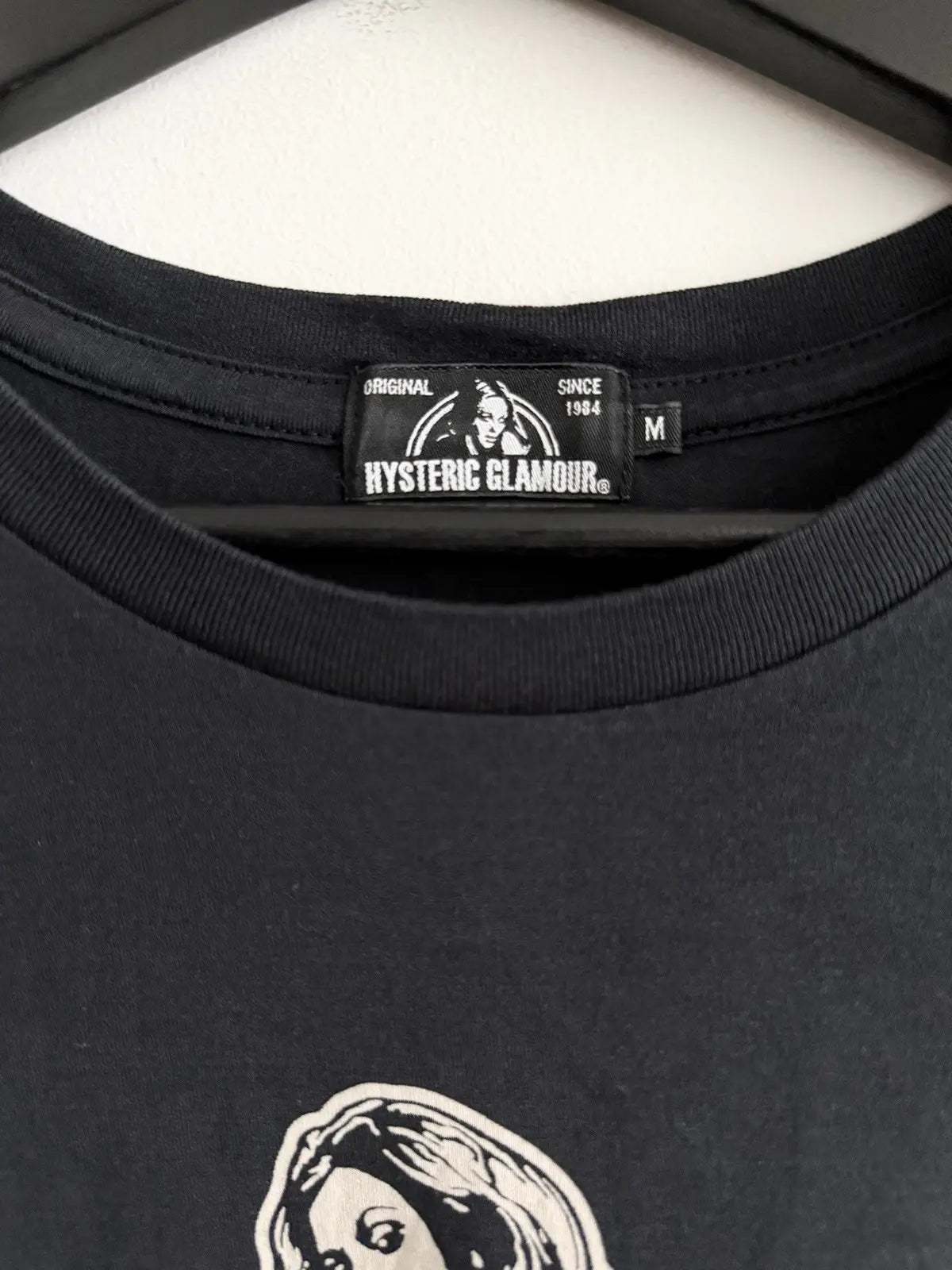2000s Hysteric Glamour Naruto Logo Hot Girl Tee