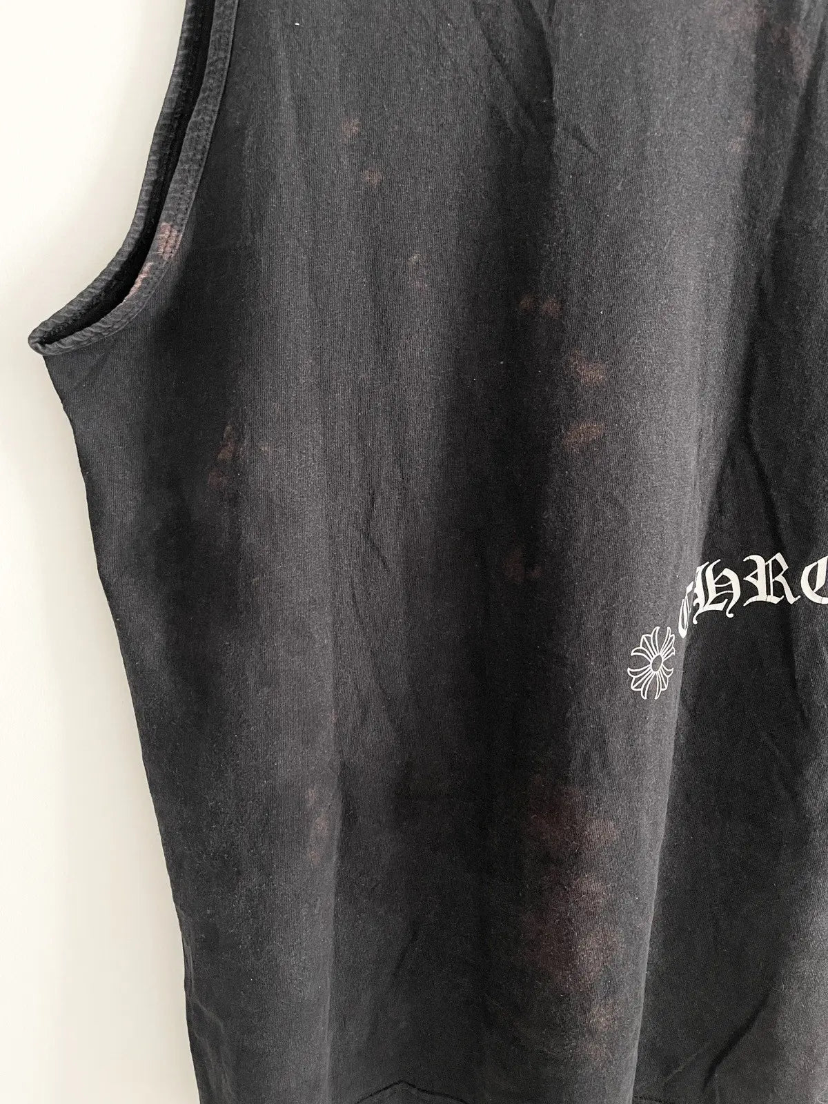 2000s Chrome Hearts Side USA Scripts Tank Top