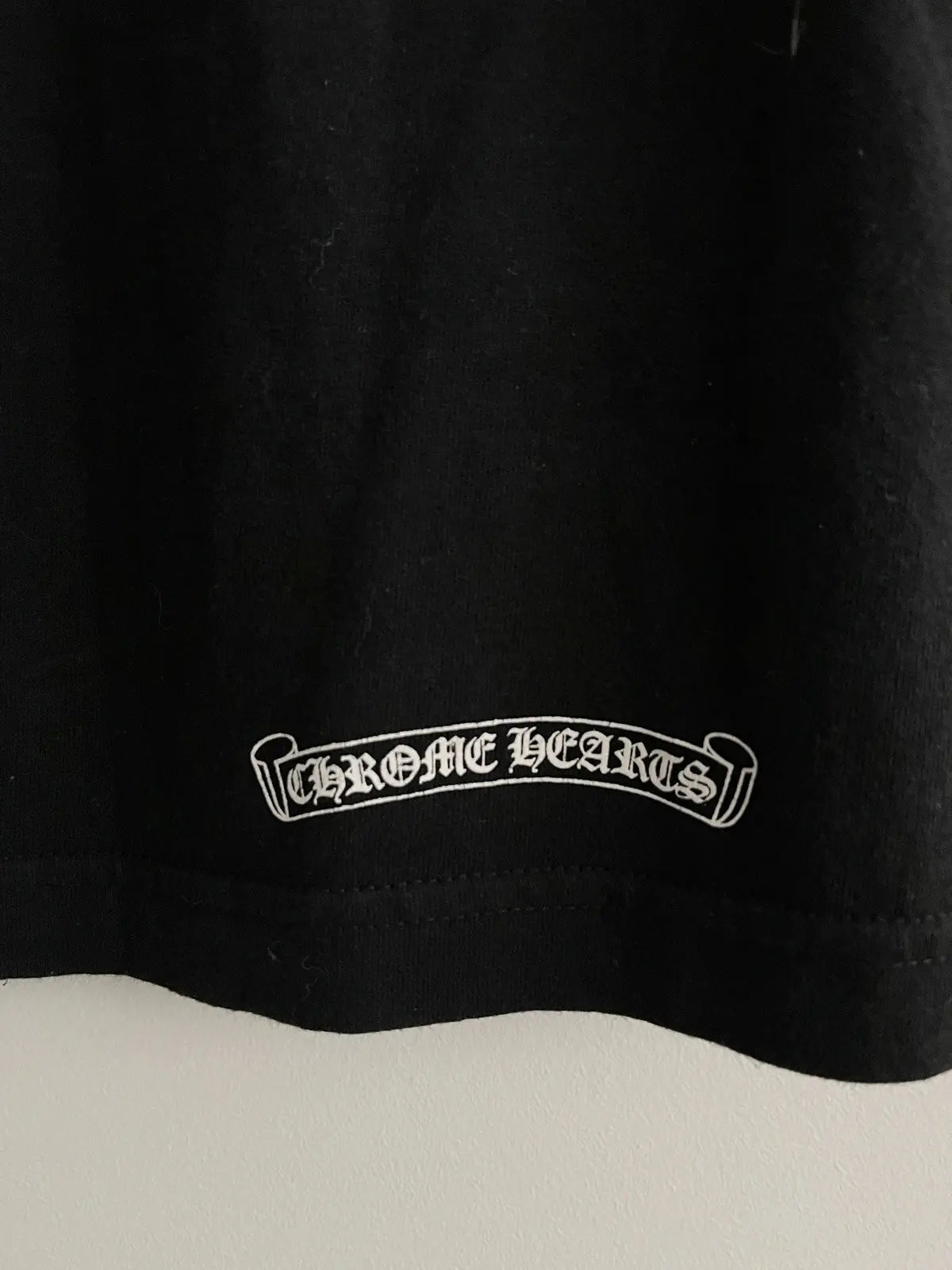 2000s Chrome Hearts Five Stars Hollywood Pocket Tee