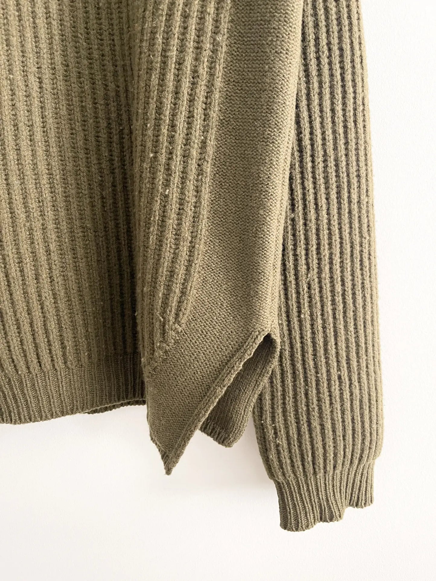 FW18 Rick Owens Sisyphus Turtleneck Wool Knit Sweater