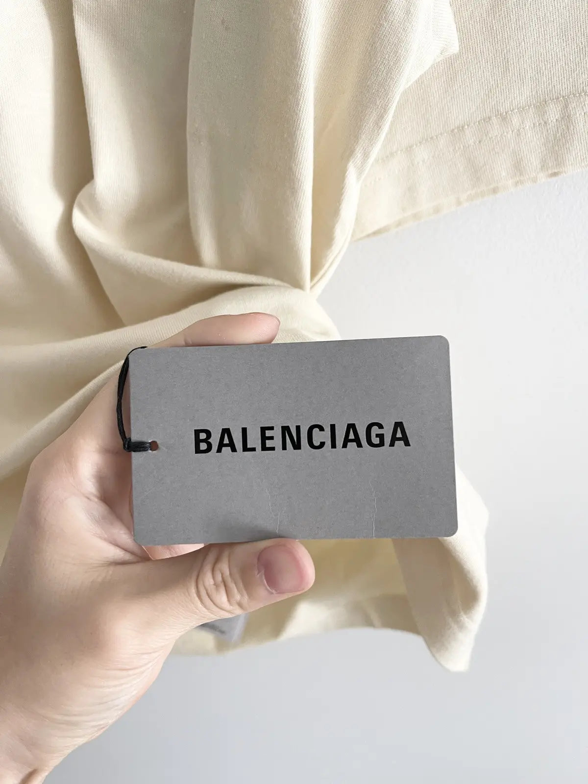 Balenciaga BB Paris Logo Oversized Tee