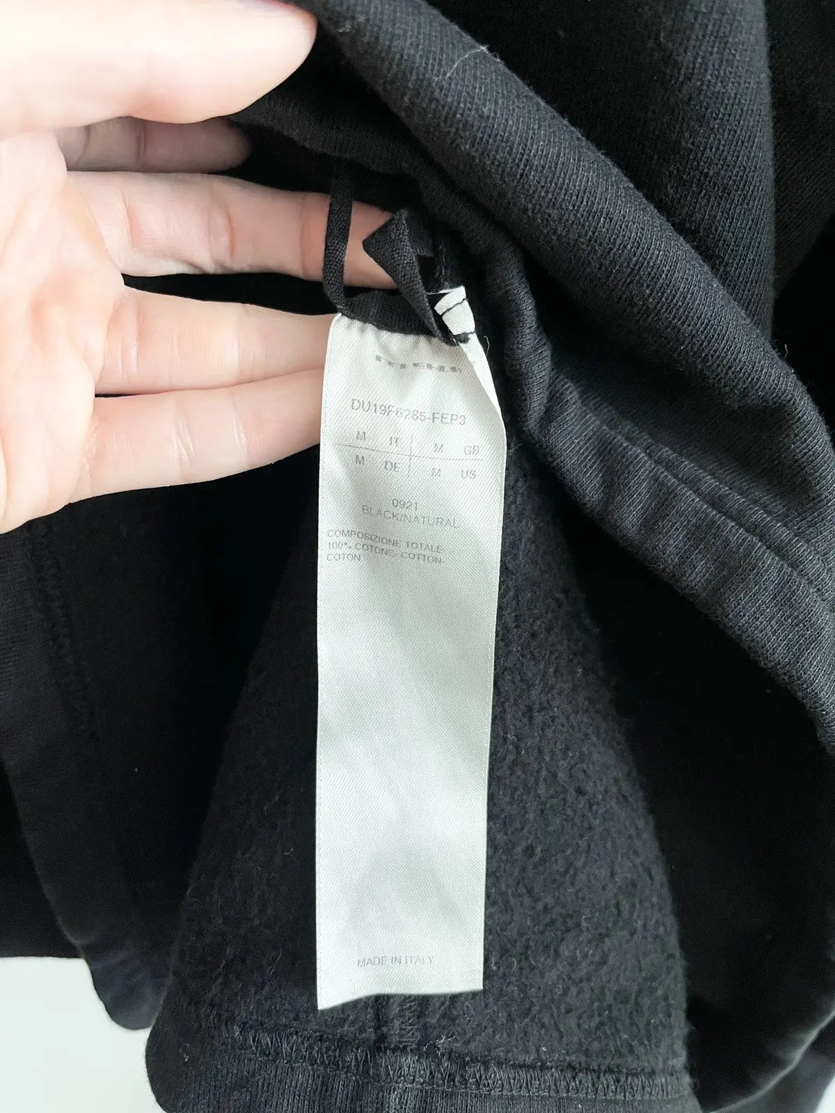 AW19 Rick Owens Drkshdw Poem Hoodie