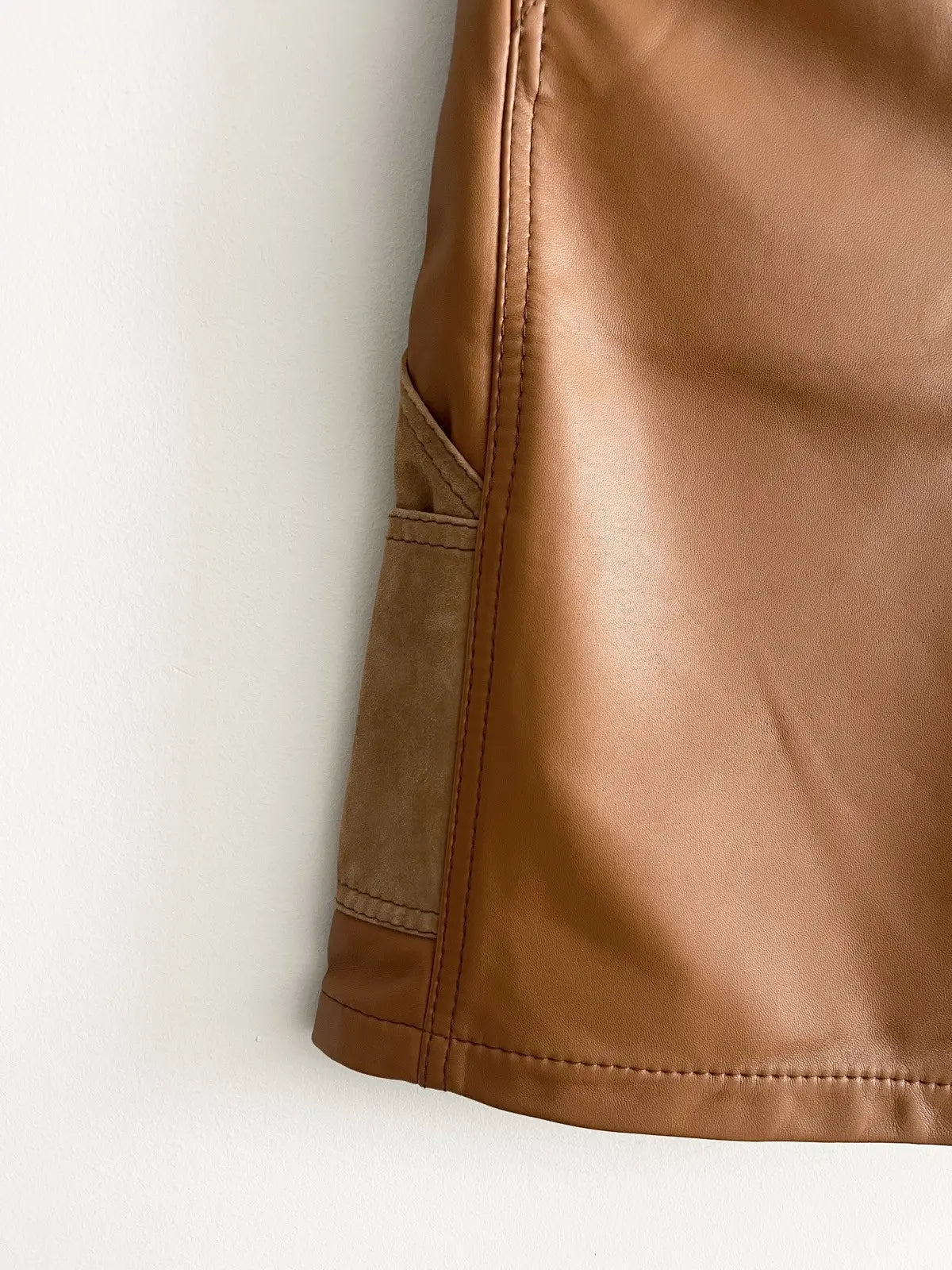 Marni Leather Cargo Shorts