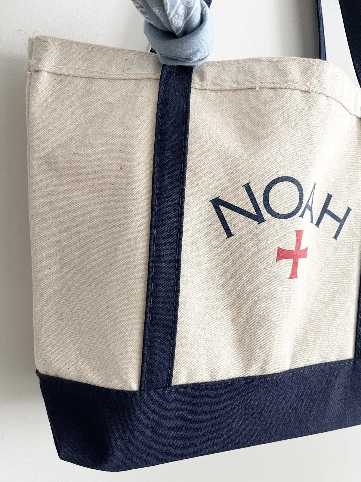 Noah Core Logo Tote Bag with Bandana Charm