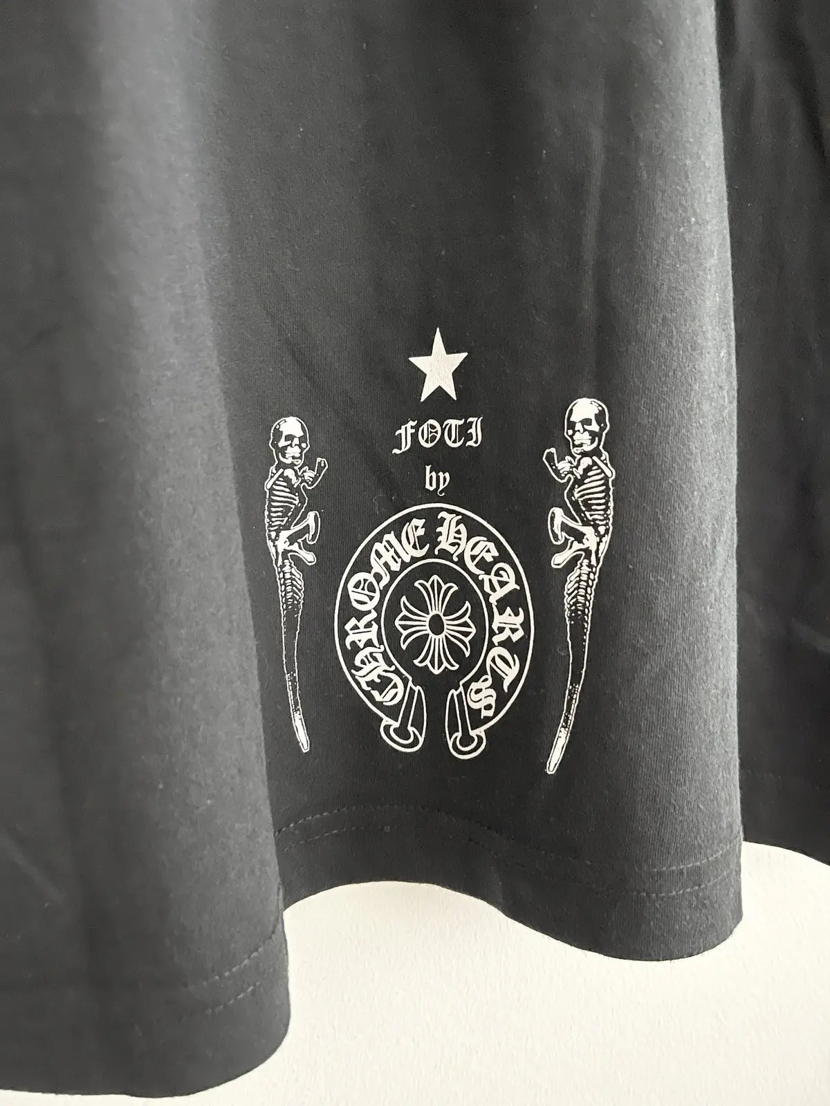 2010s Chrome Hearts Foti Skull Angel Tee