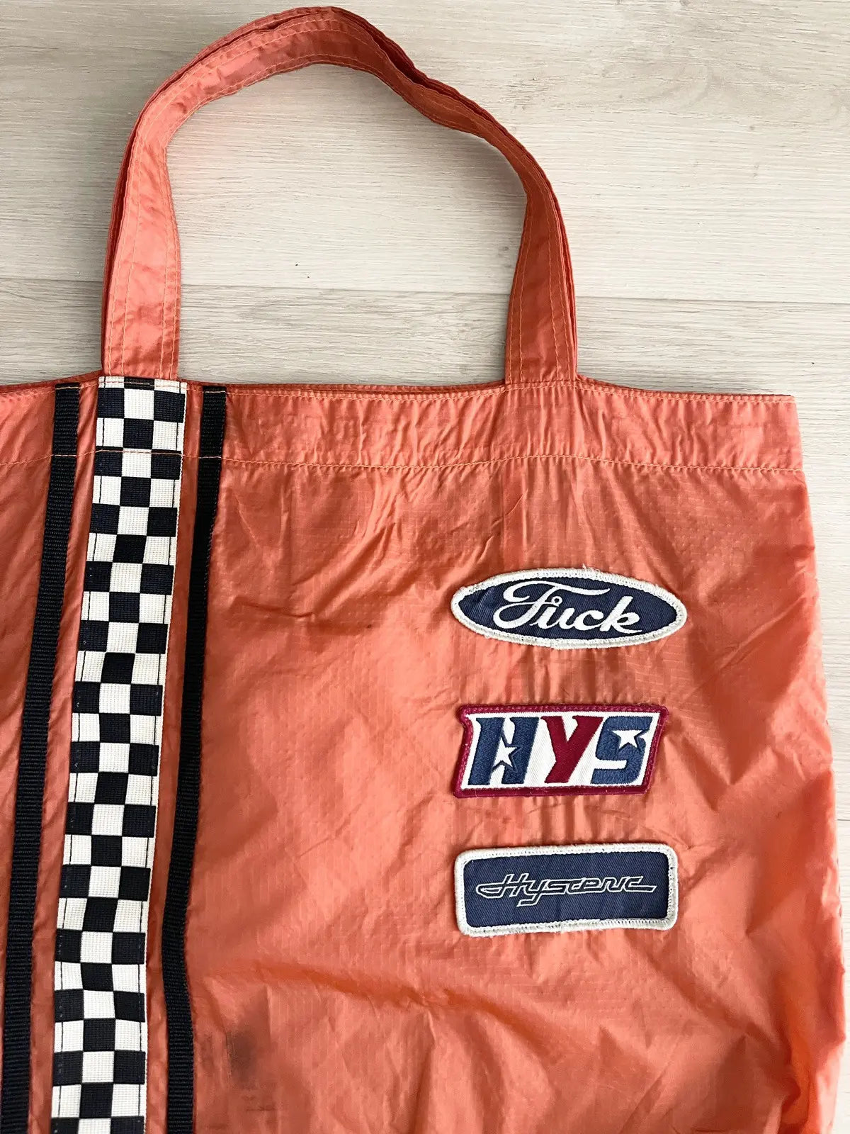 1990s Hysteric Glamour "Ford" Racing Team Tote Bag