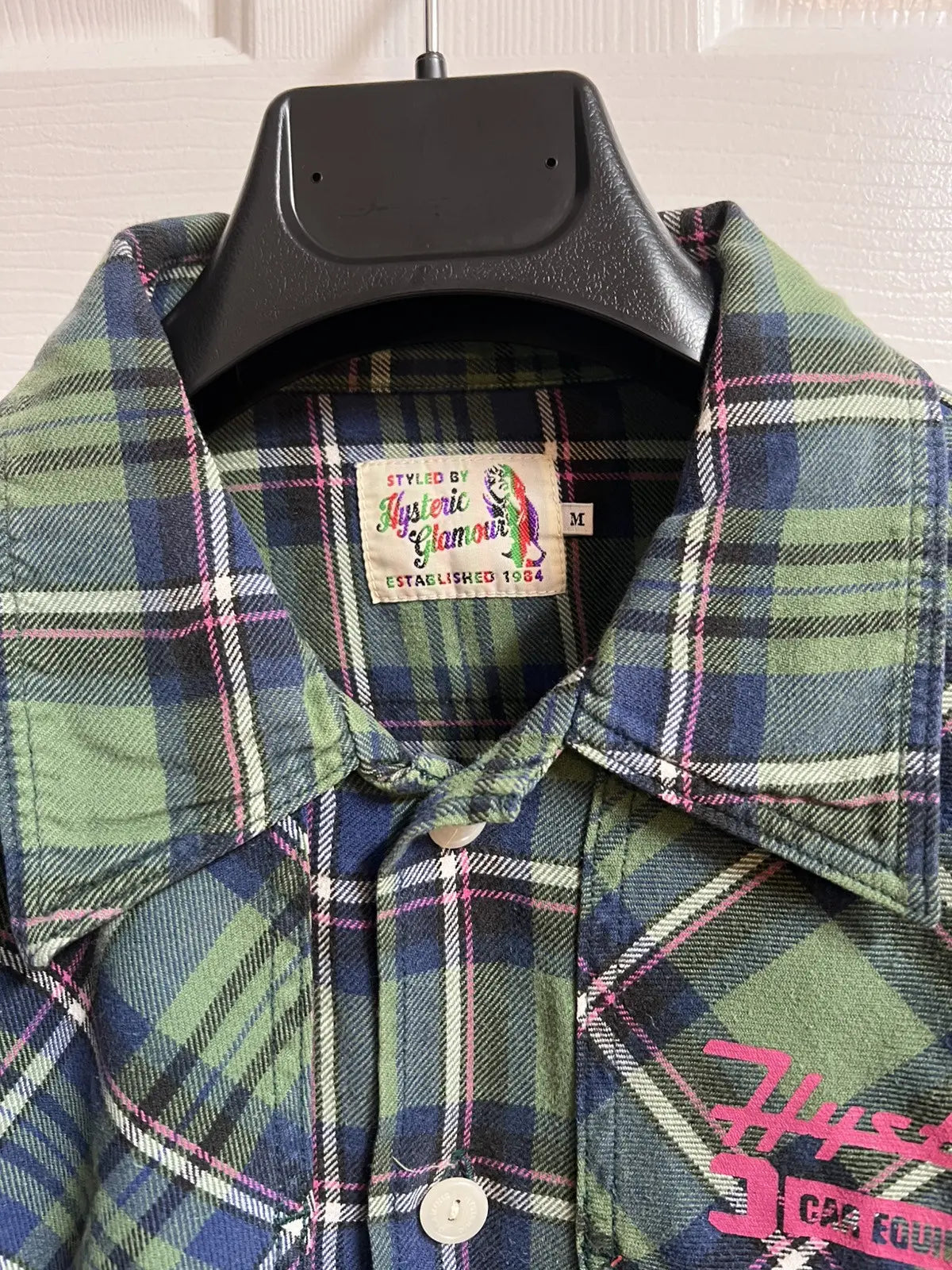 2000s Hysteric Glamour Premium Garage Flannel Shirt