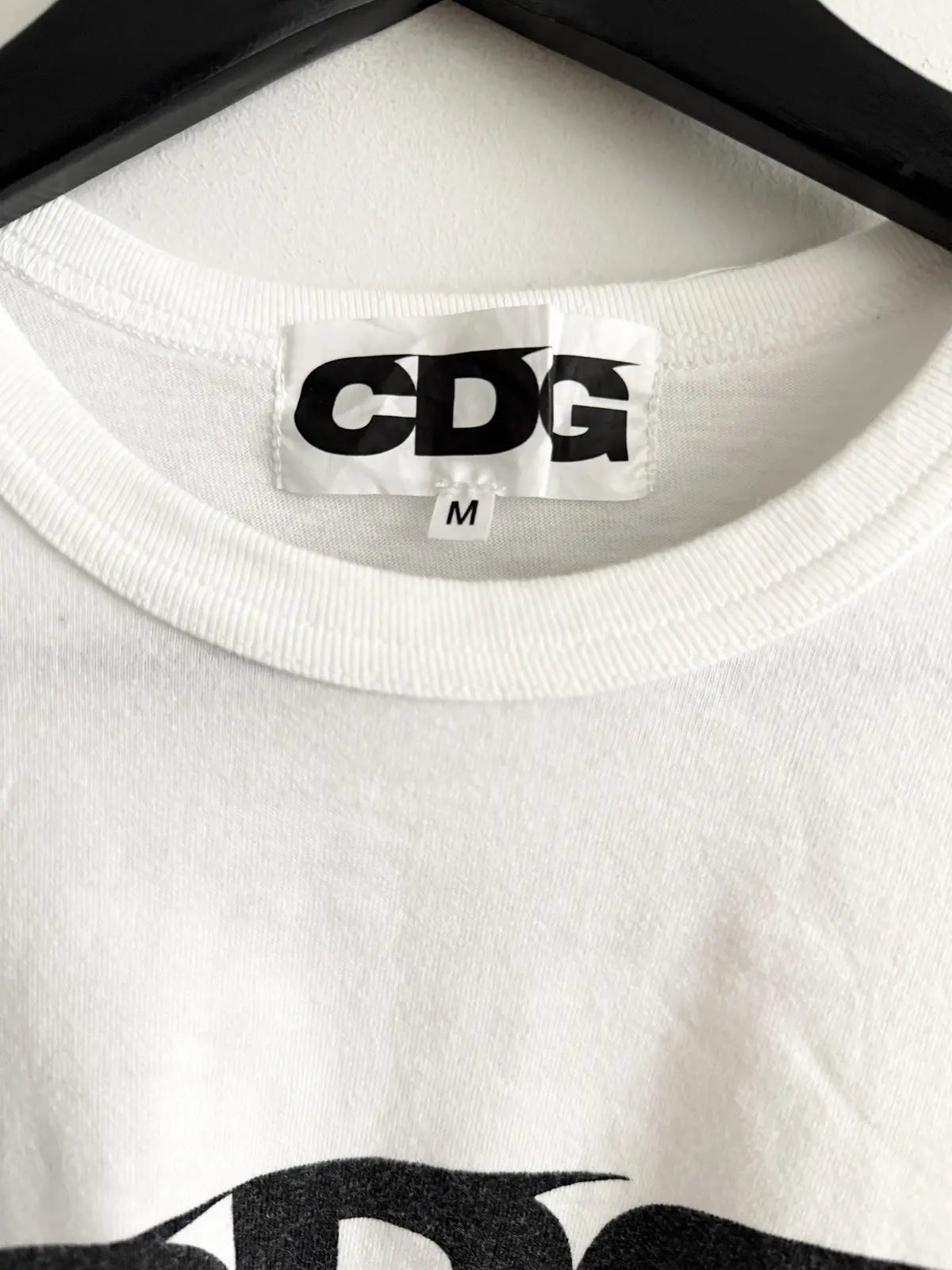 2010s Comme Des Garçons CDG Logo White Tee