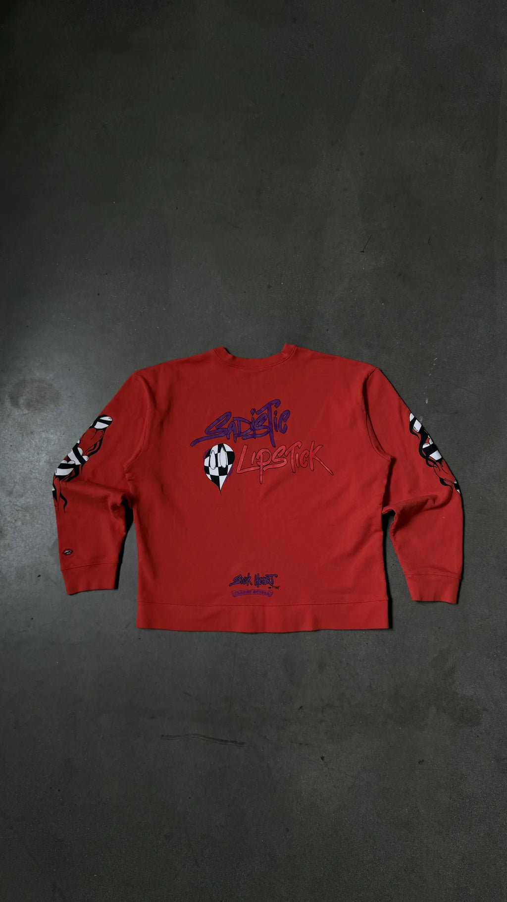 Chrome Hearts Matty Boy Sadistic Lipstick L/S T-shirt