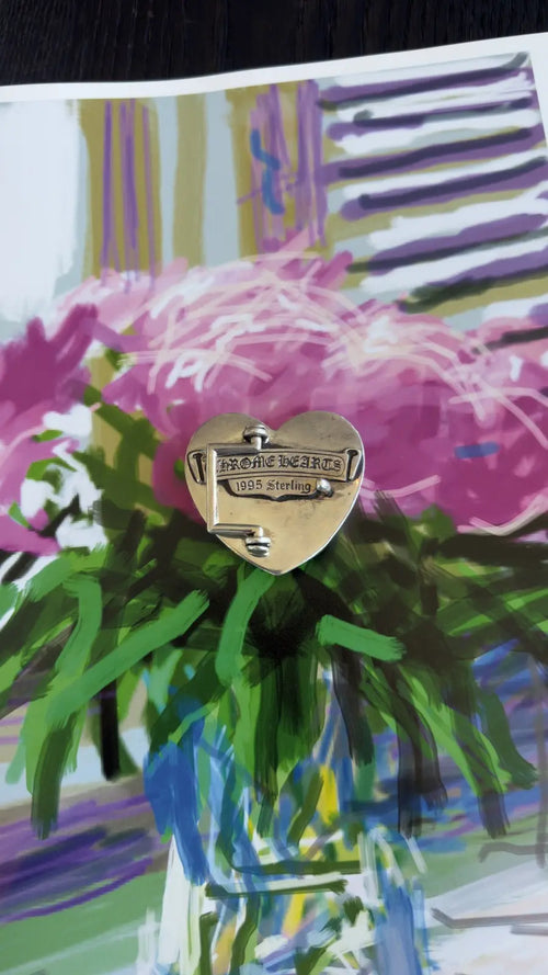 Chrome Hearts "Crying Heart" Belt Buckle Chrome Hearts