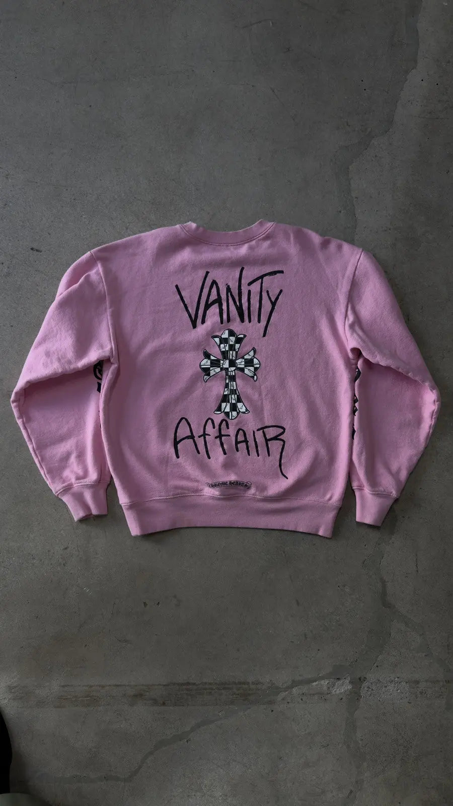 Chrome Hearts Matty Boy Vanity Affair Crew Neck Sweatshirt