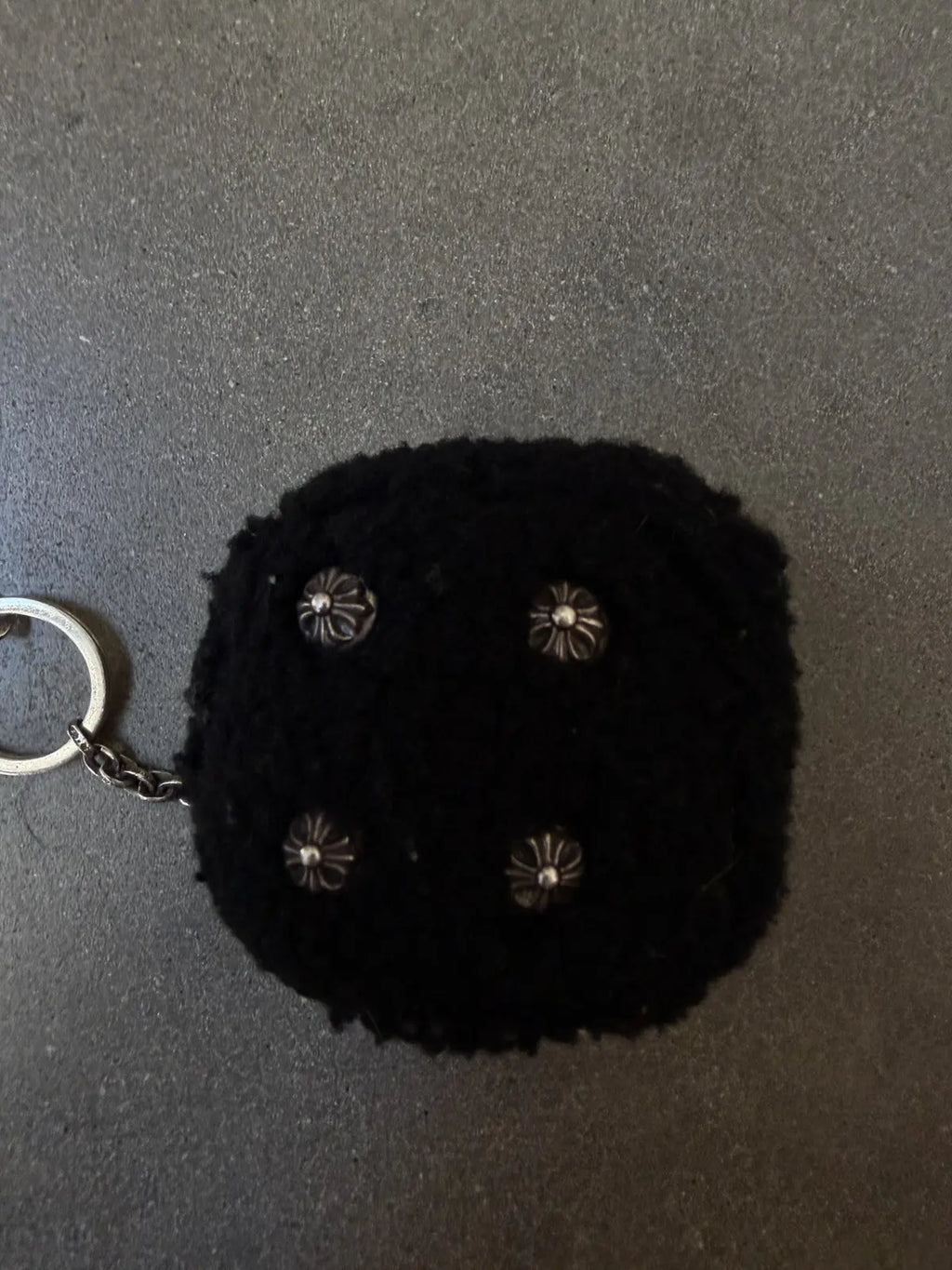 Chrome Hearts Large Fuzzy Dice