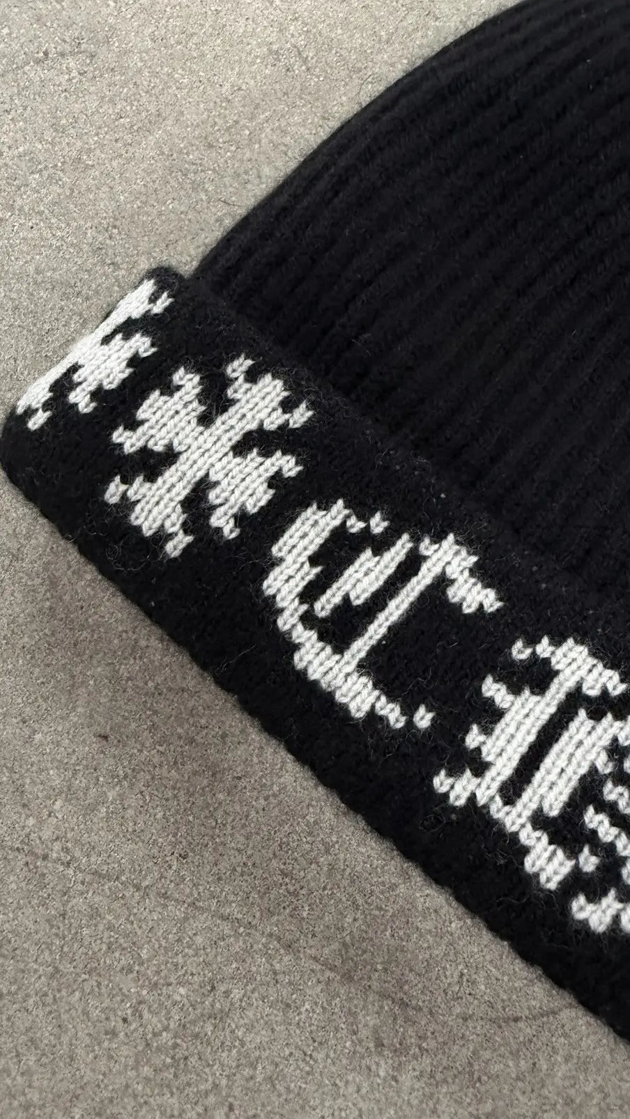 Chrome Hearts Stadium Big Daddy "Black" Beanie