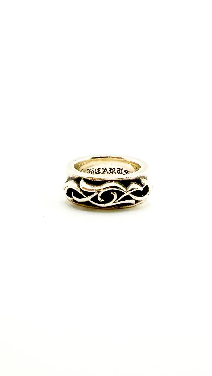 Chrome Hearts Double Narrow Vine Ring Size 6