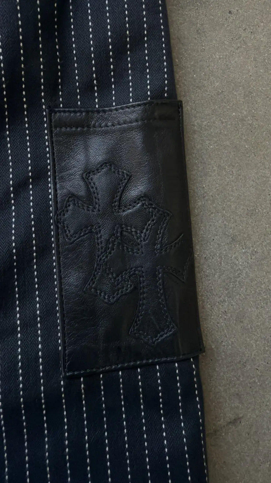 Chrome Hearts Cheetah Triple Cross Work Jacket