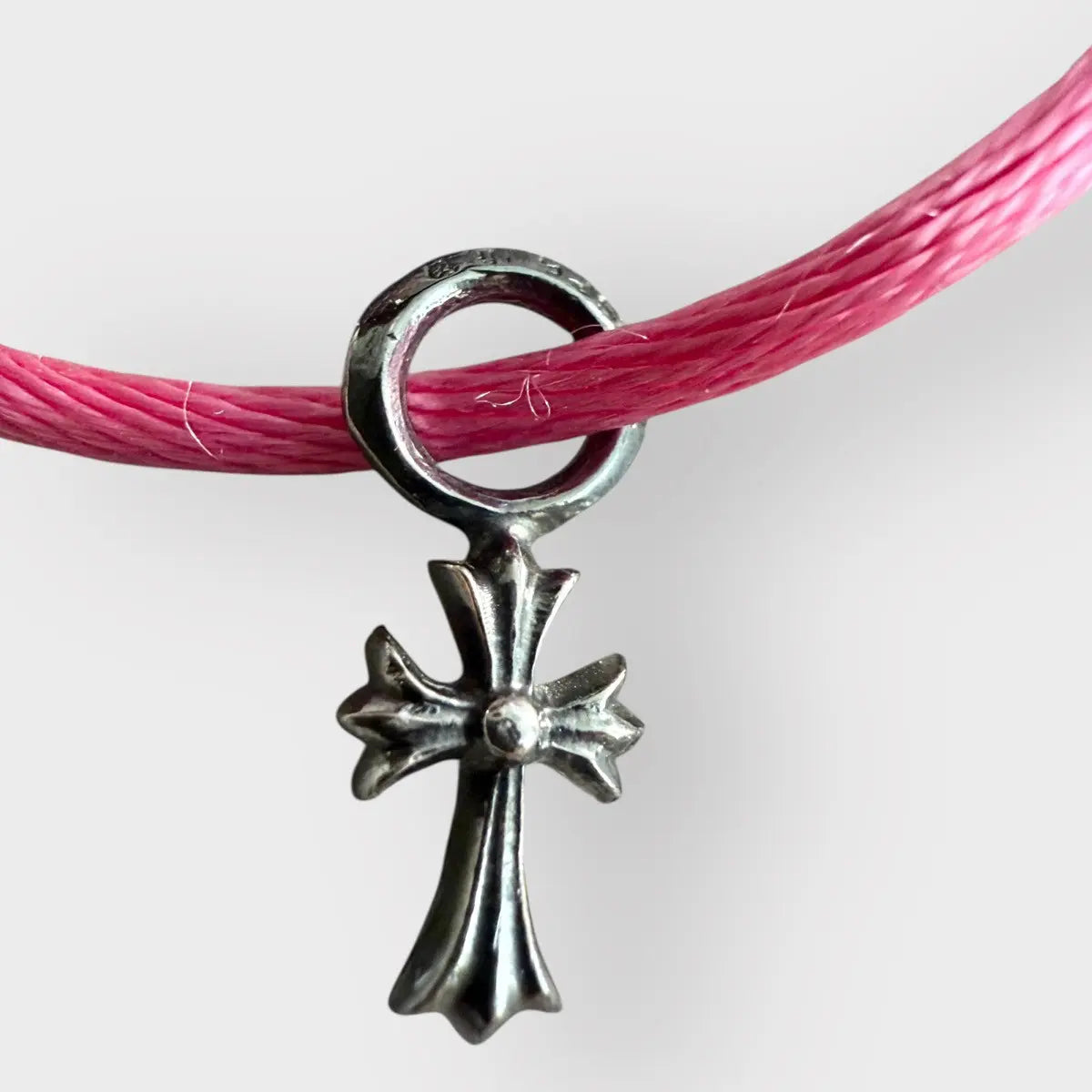 Chrome Hearts Rhodium Baby Fat KZ Bracelet