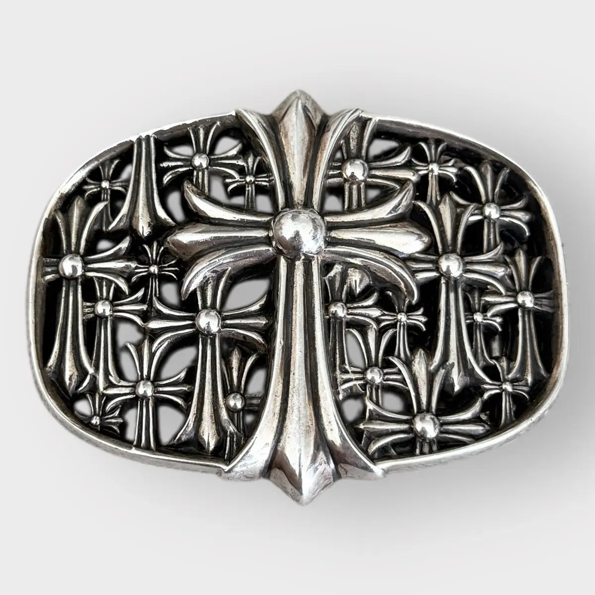 Chrome Hearts Cemetery Cross Belt Buckle