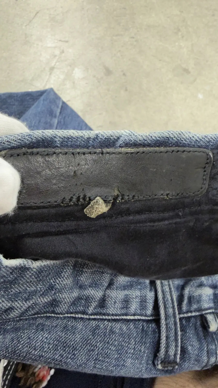 Chrome Hearts Star Lucky Patch Black Patch Denim