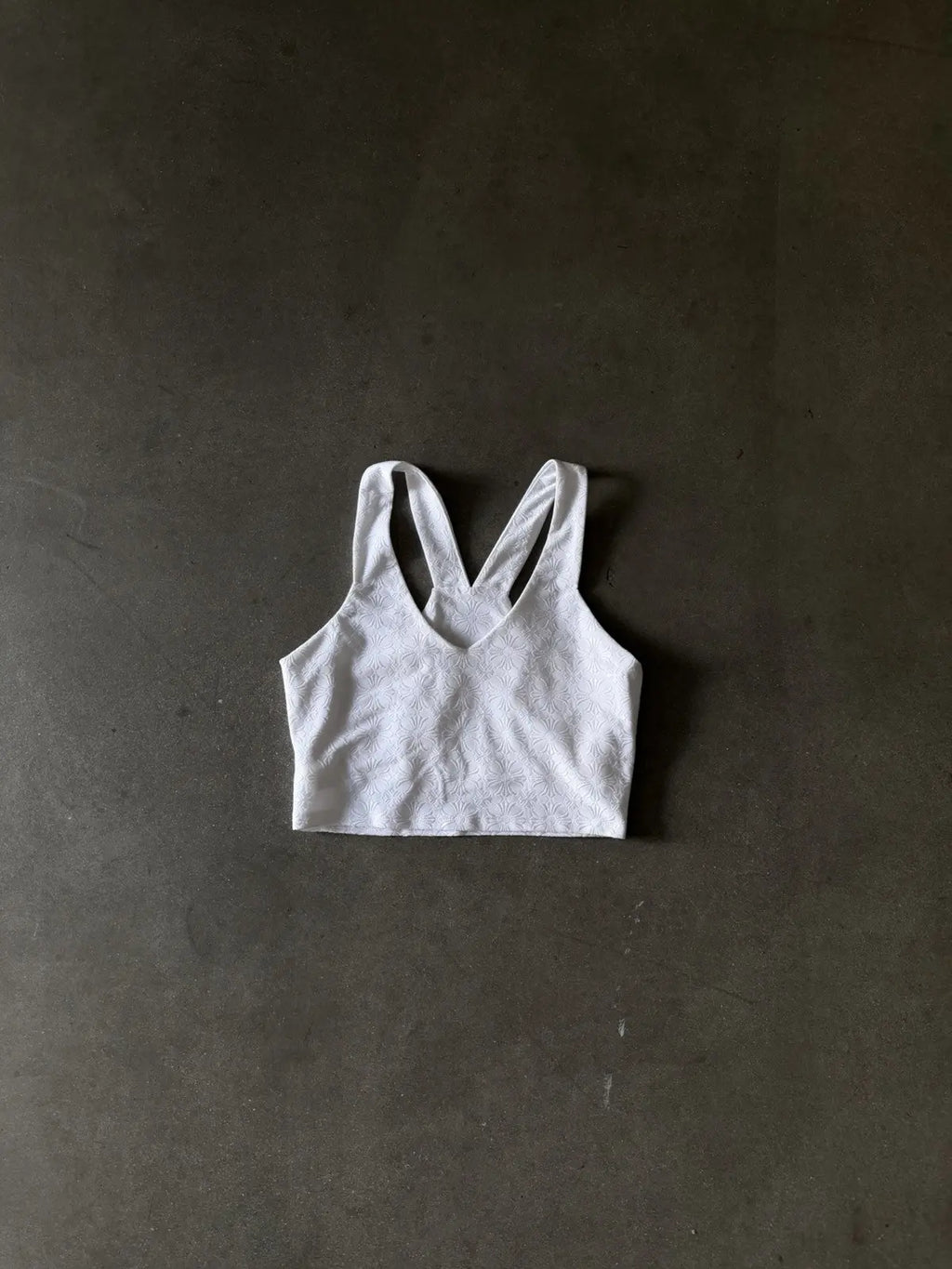 Chrome Hearts Horseshoe All-over Pattern Rib Tank Top