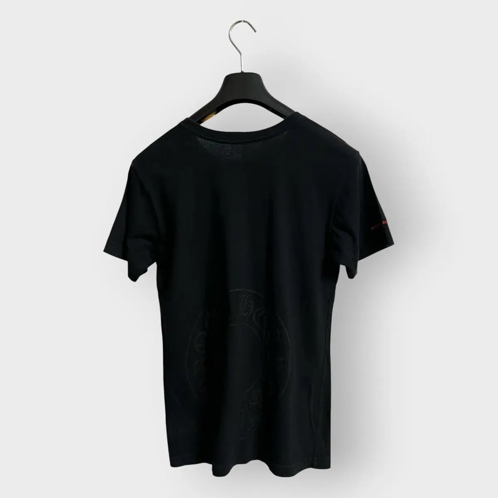 Chrome Hearts Red Horseshoe T-Shirt Black