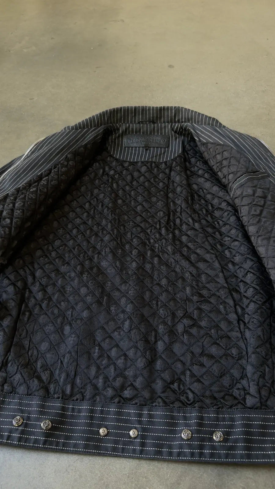 Chrome Hearts Cheetah Triple Cross Work Jacket