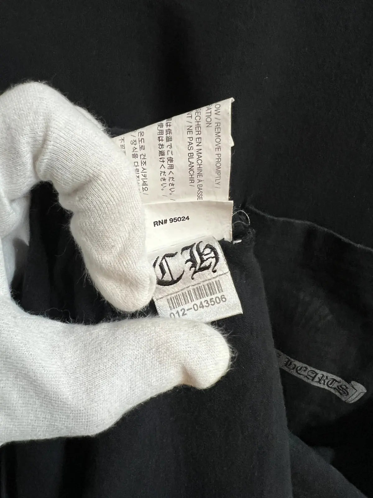 Chrome Hearts Jumbo Horseshoe Pocket Tee