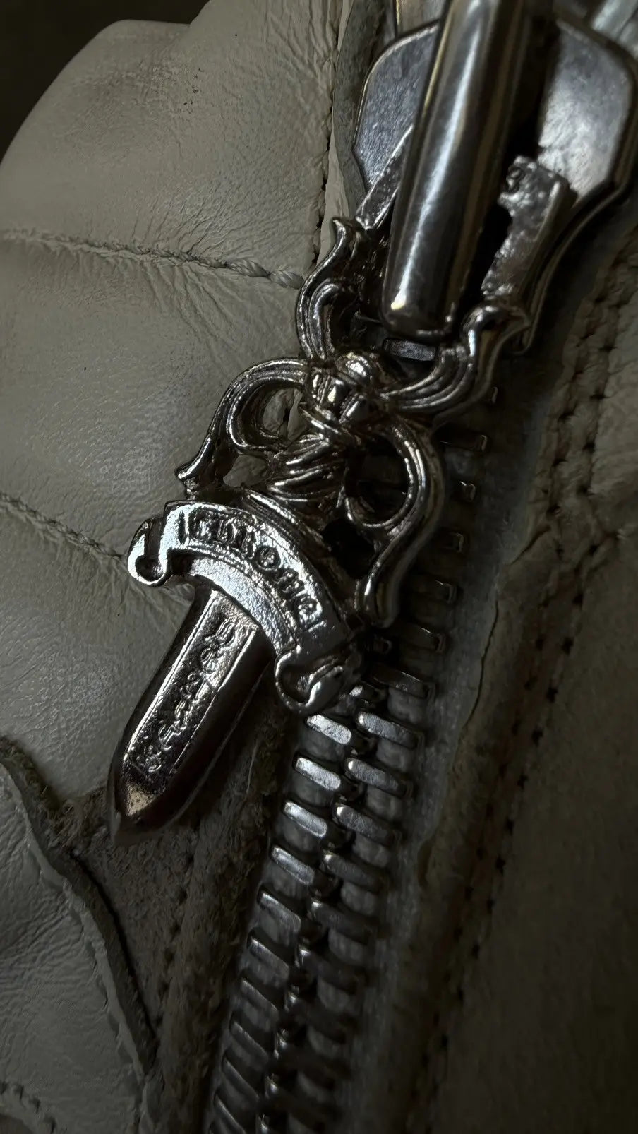 Chrome Hearts Rick Owens Geobasket Cream