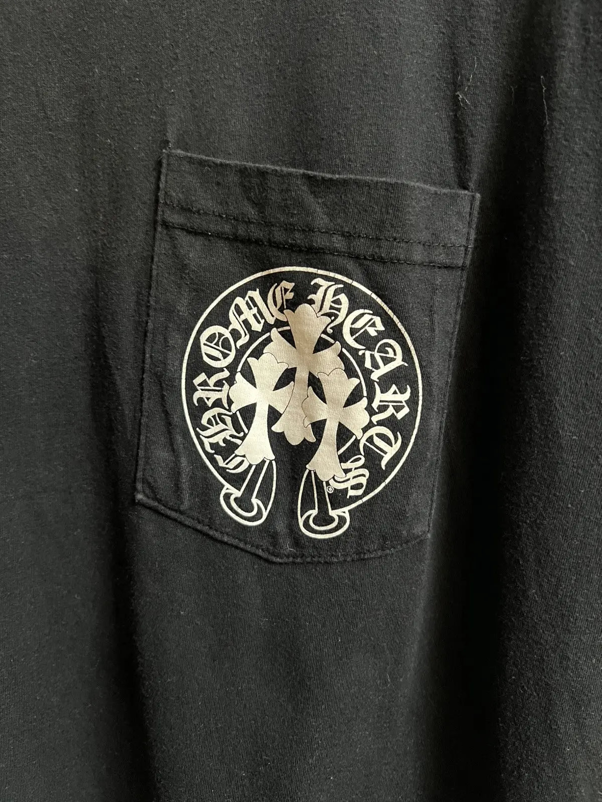 Chrome Hearts Triple Cross Horseshoe T-Shirt Black