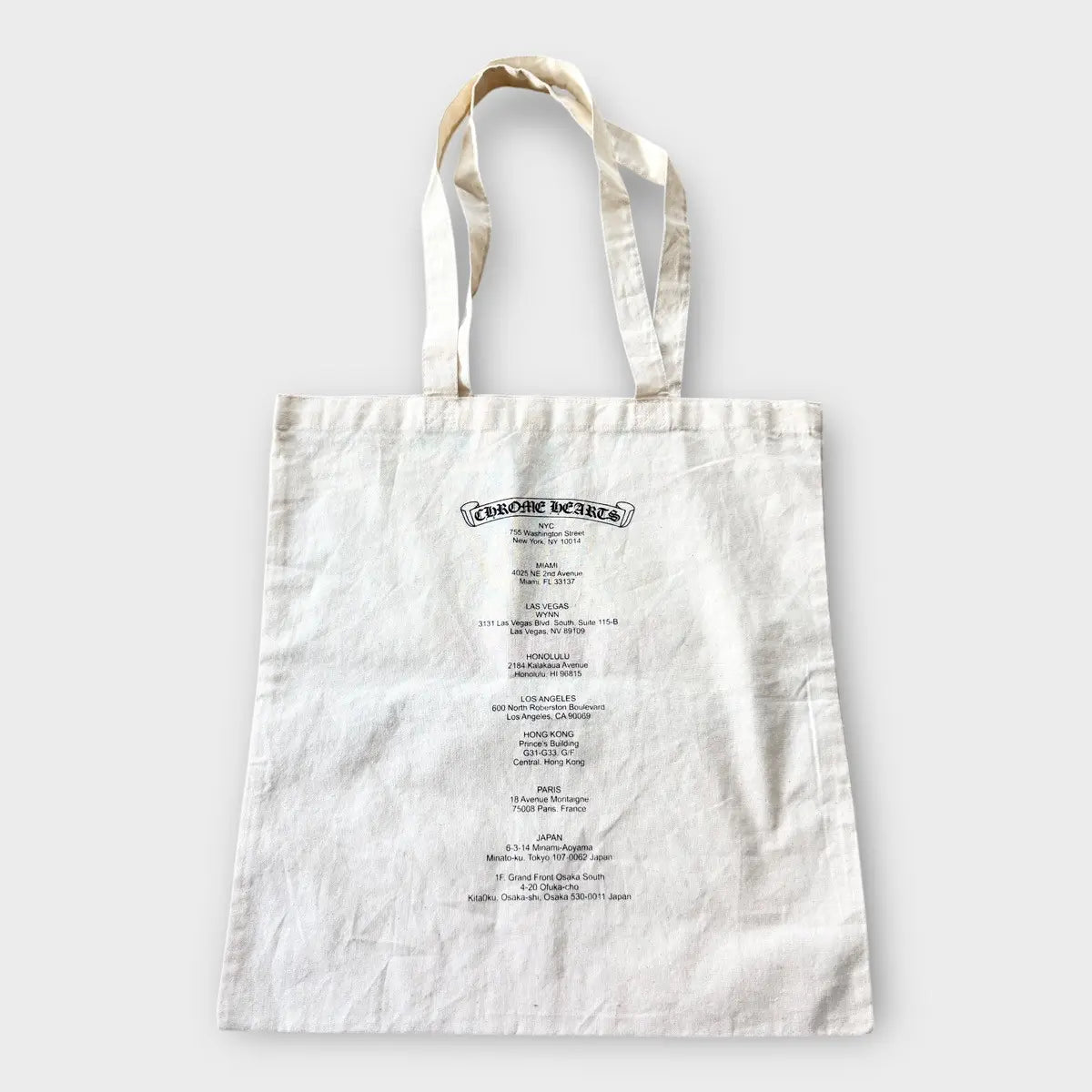 Chrome hearts Matty Boy “Sex Records” Tote Bag