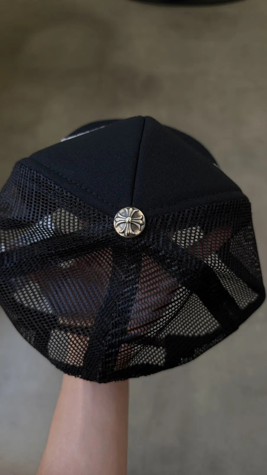 Chrome Hearts Las Vegas Trucker Hat Black